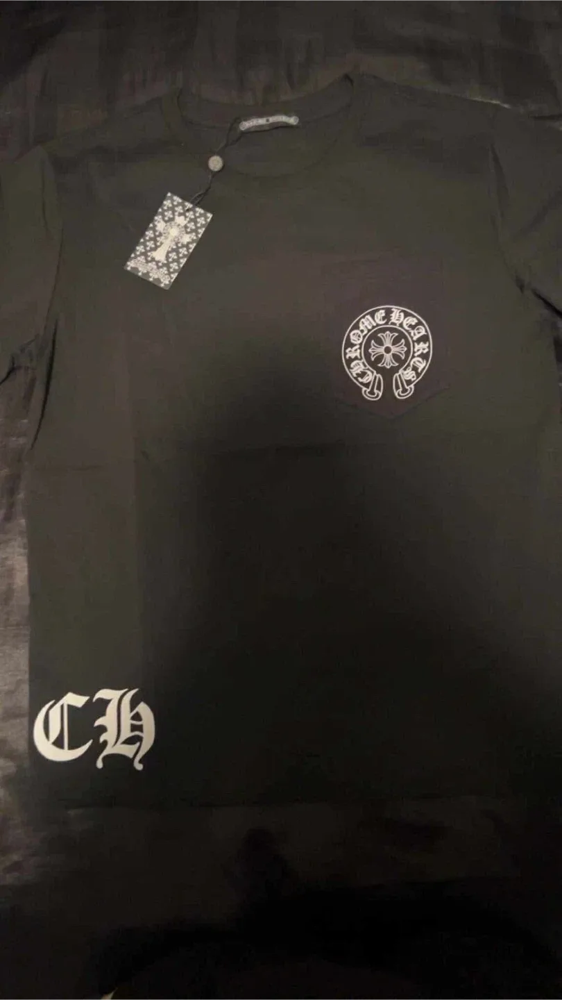 Chrome Hearts T-Shirt - Black, Size Unknown