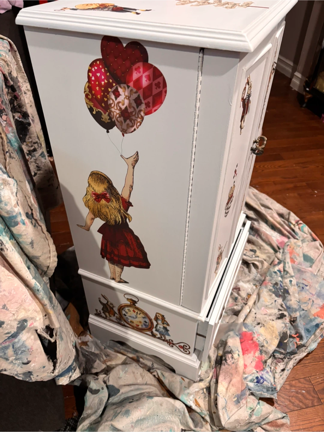 Alice in Wonderland  jewelry box - photo 4