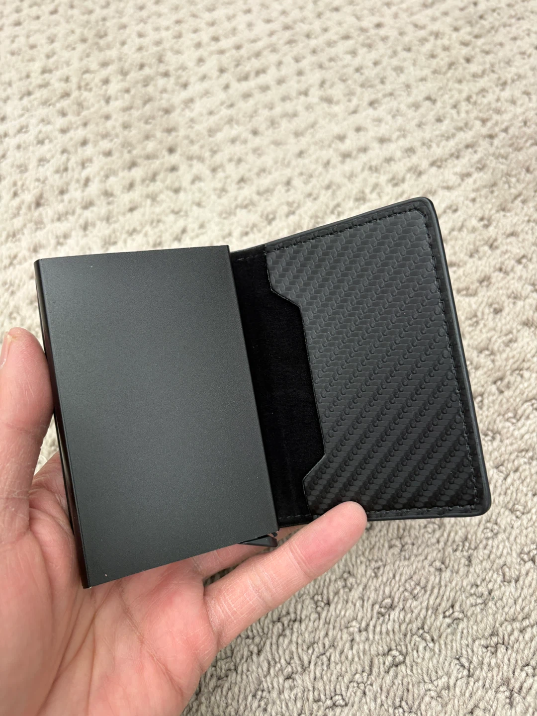 Brand new Carbon Fiber Pop-Up Wallet - photo 2