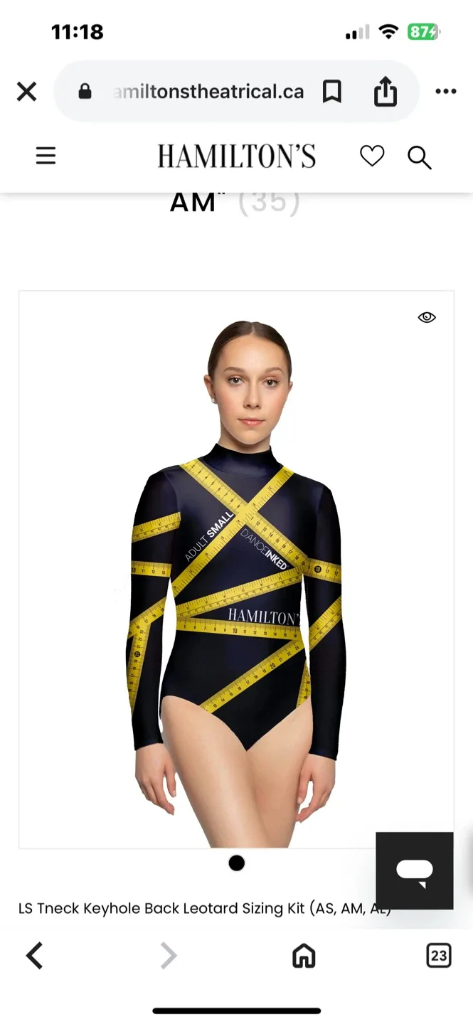 Hamilton’s Recital Dance/Gymnastics/ Acro Yoga Leotard image indicator(5)