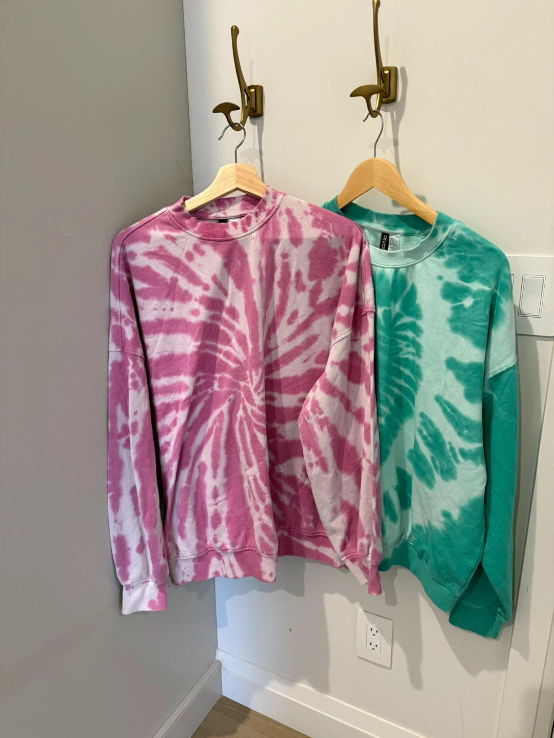 H&M oversized medium sweatshirts $20 for both