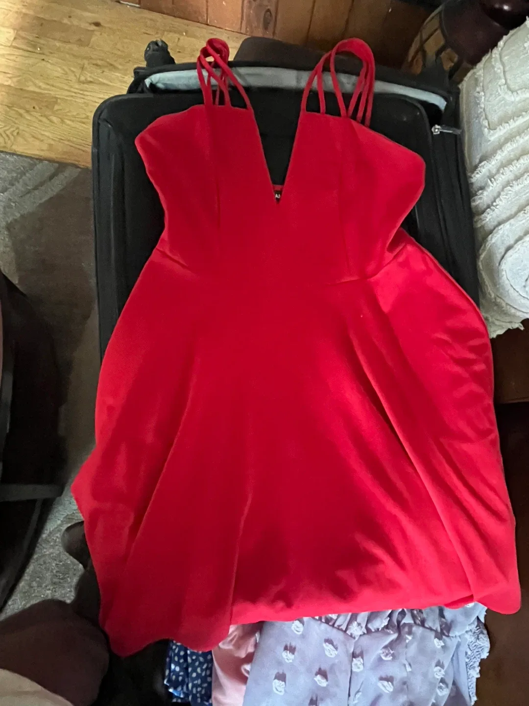 Assorted Dresses - Blue, Red, Lavender image indicator(3)