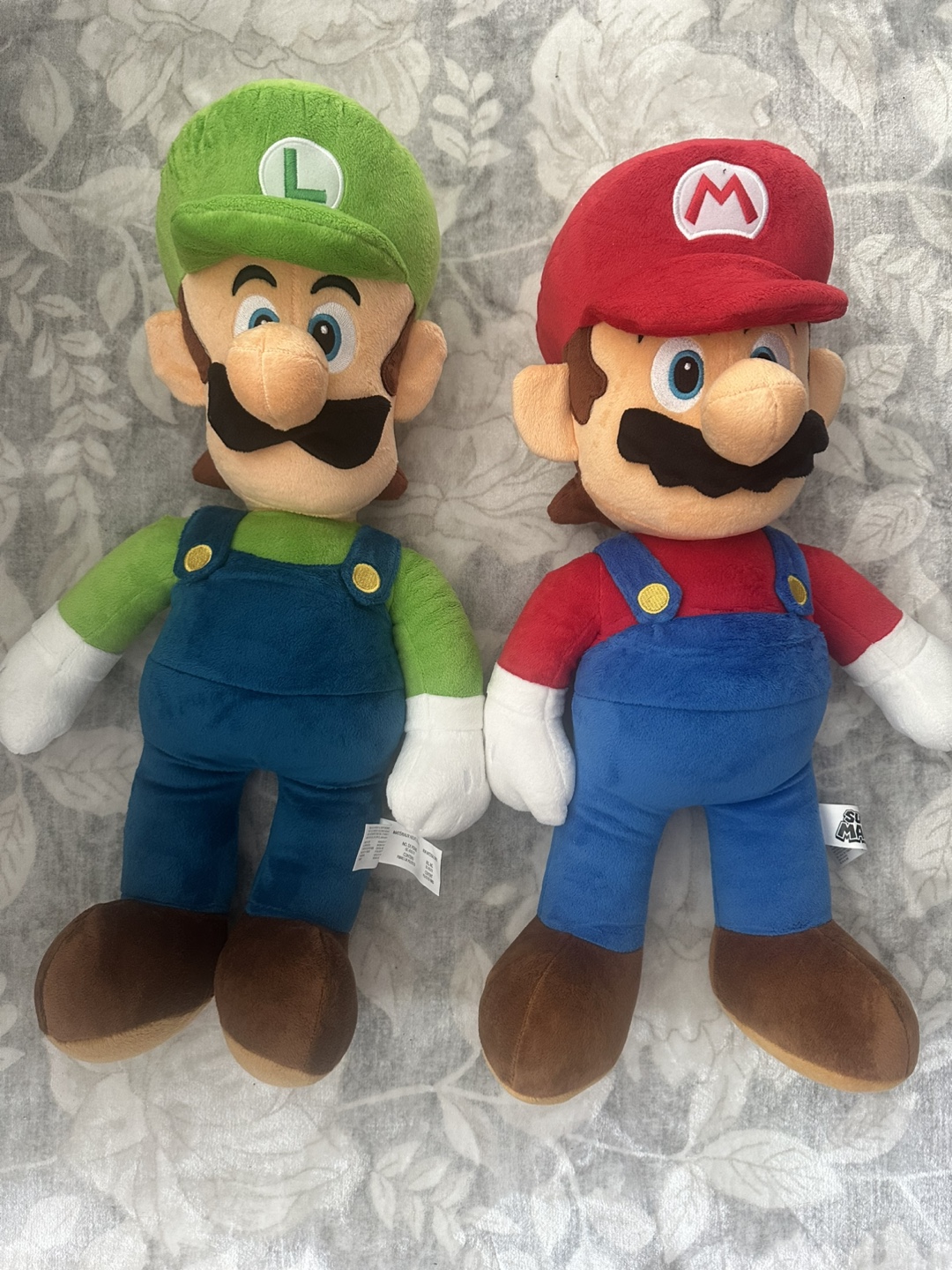 Mario & Luigi Plush Set