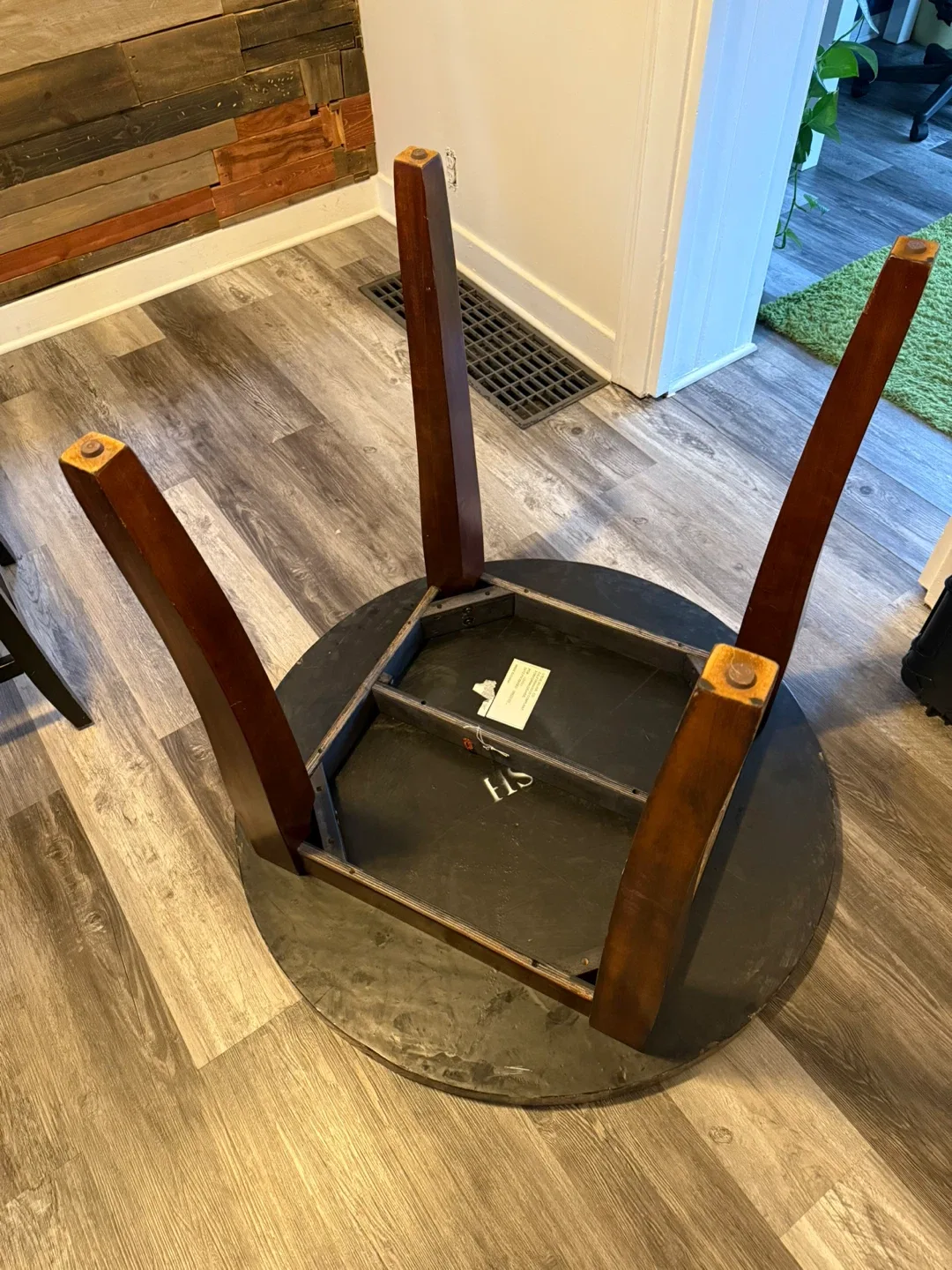 Round Dining Table with 4 Chairs - Brown image indicator(3)