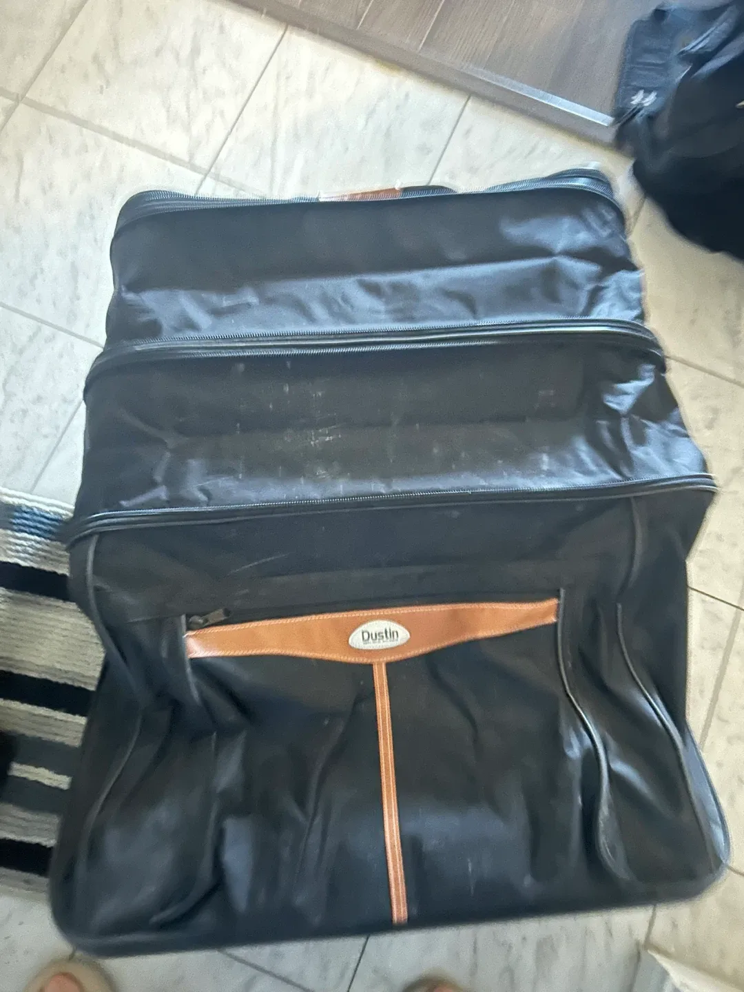 Dustin Black Garment Bag
