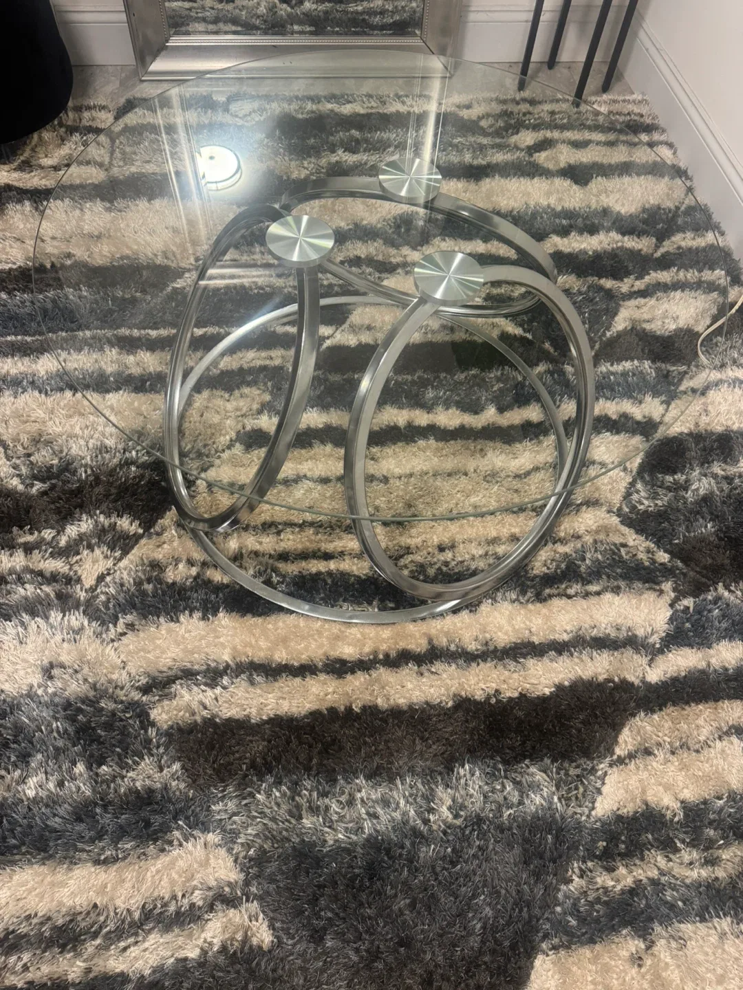 Round Glass Coffee Table