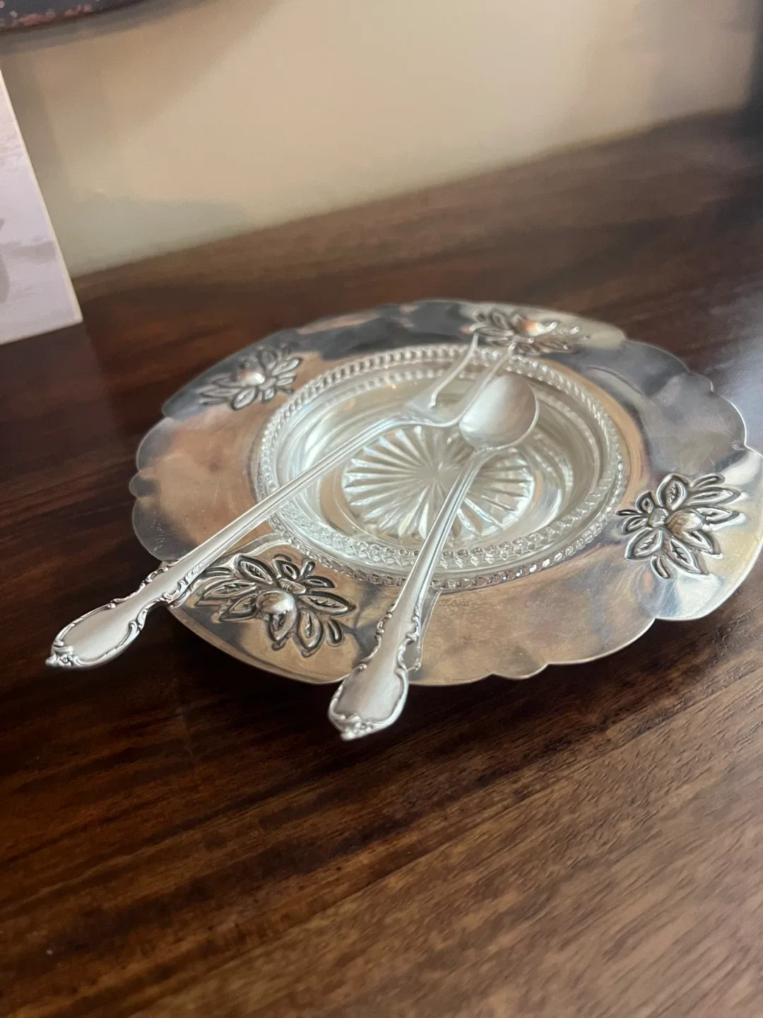 Vintage Silverplated Dish