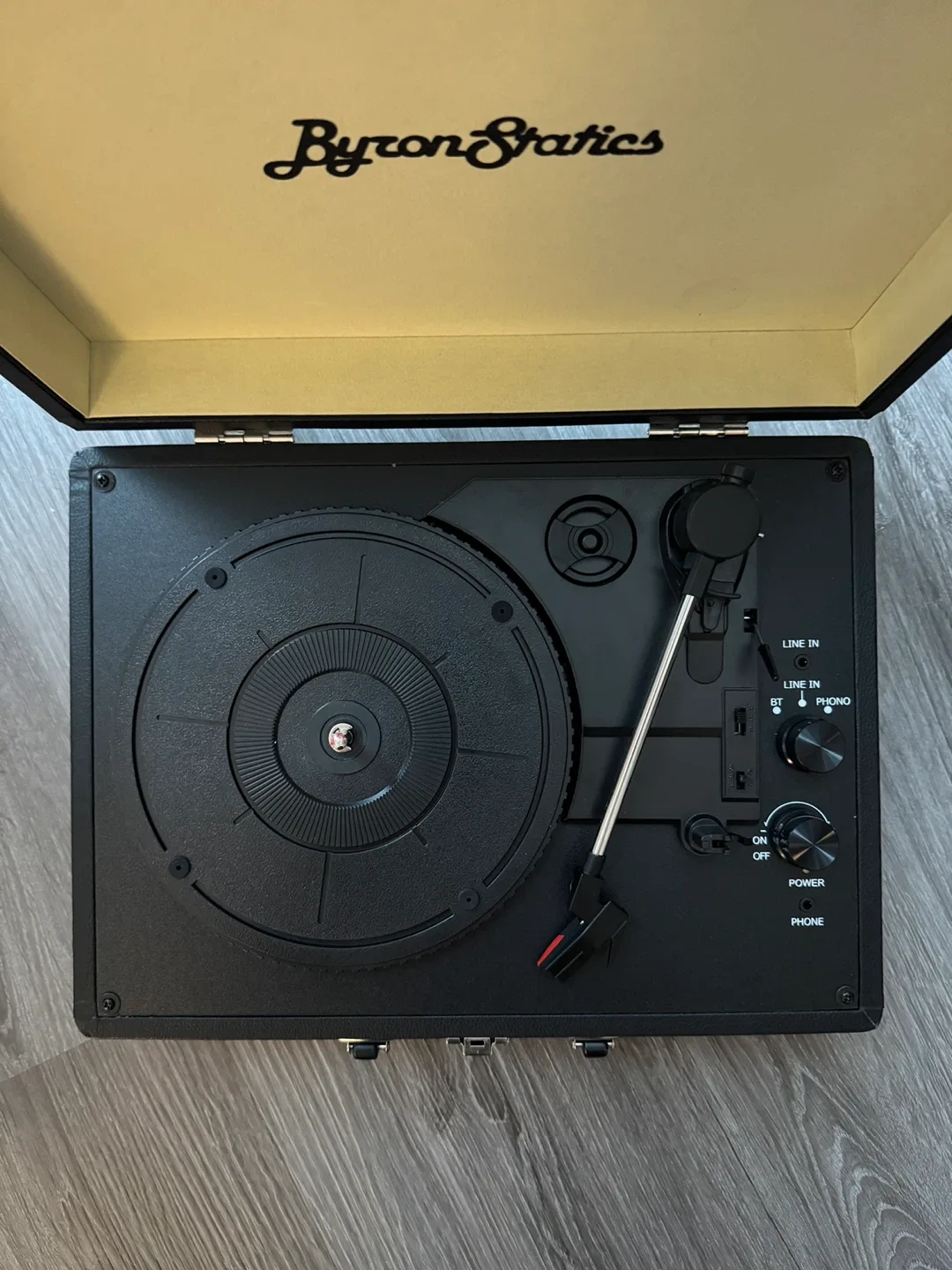 (BRAND NEW) Byron Statics KTS-601BT Turntable image indicator(2)