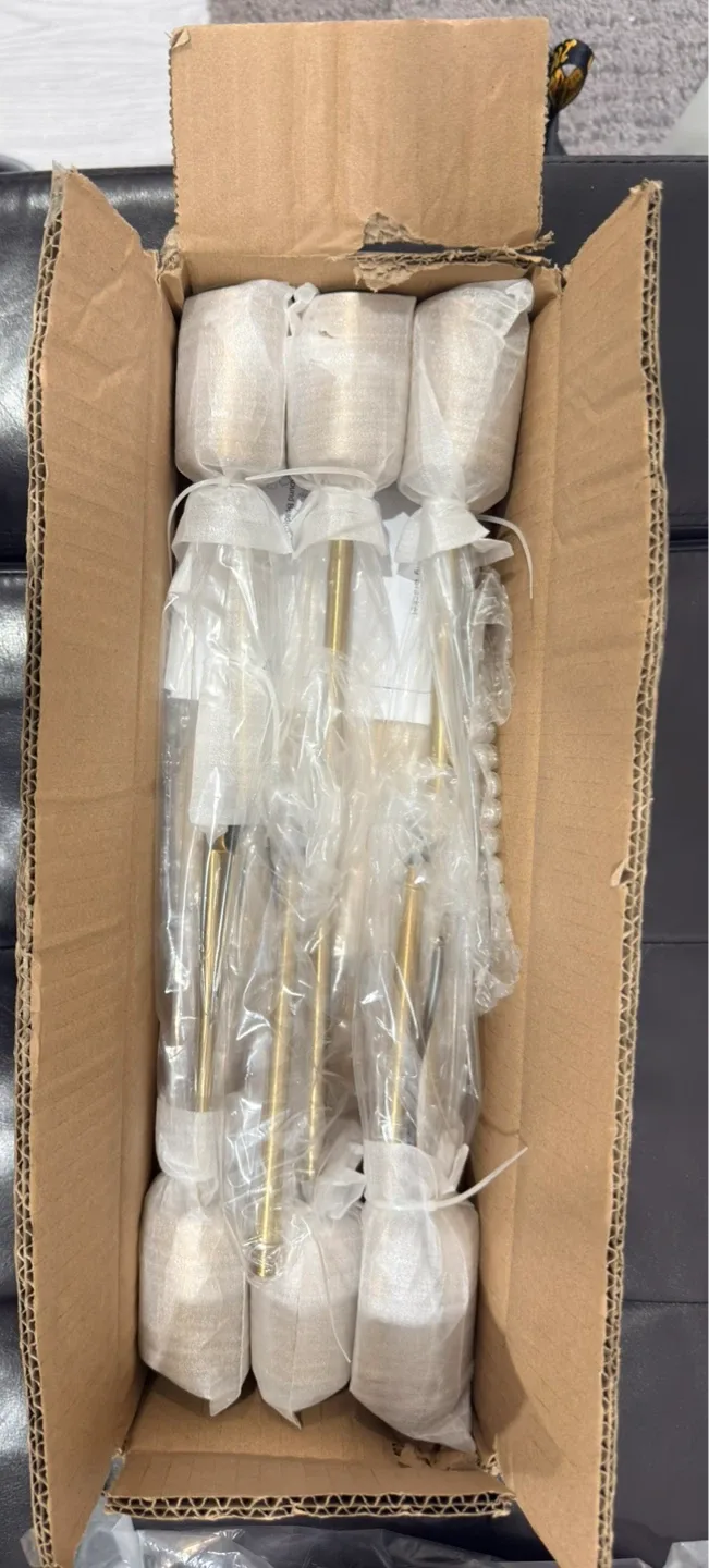 Gold Sputnik Ceiling Light