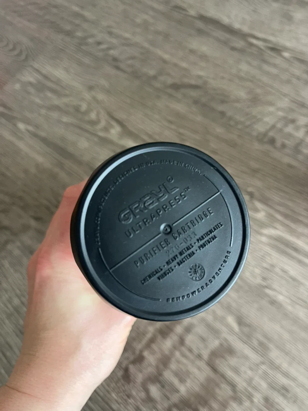 Grayl UltraPress Purifier water bottle and Cartridge image indicator(3)