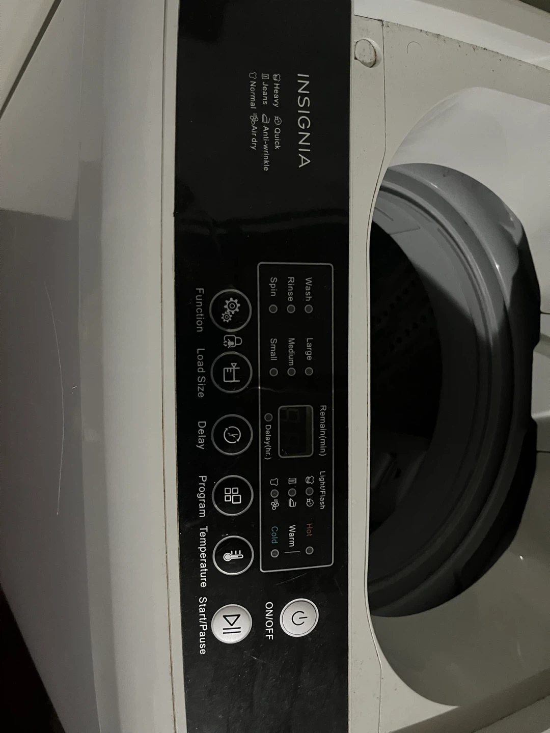 Insignia Top Load Washer - photo 4
