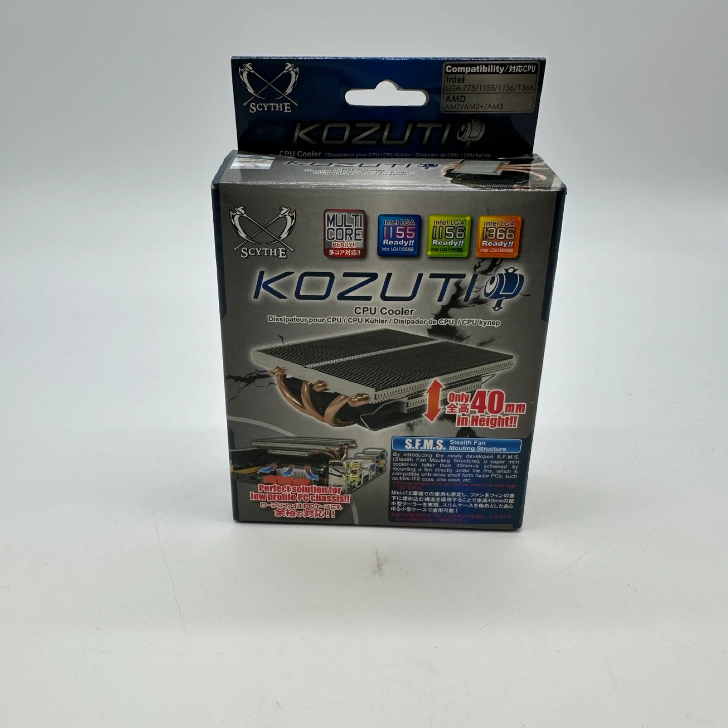 Scythe Kozuti Ultra Low-Profile CPU Cooler