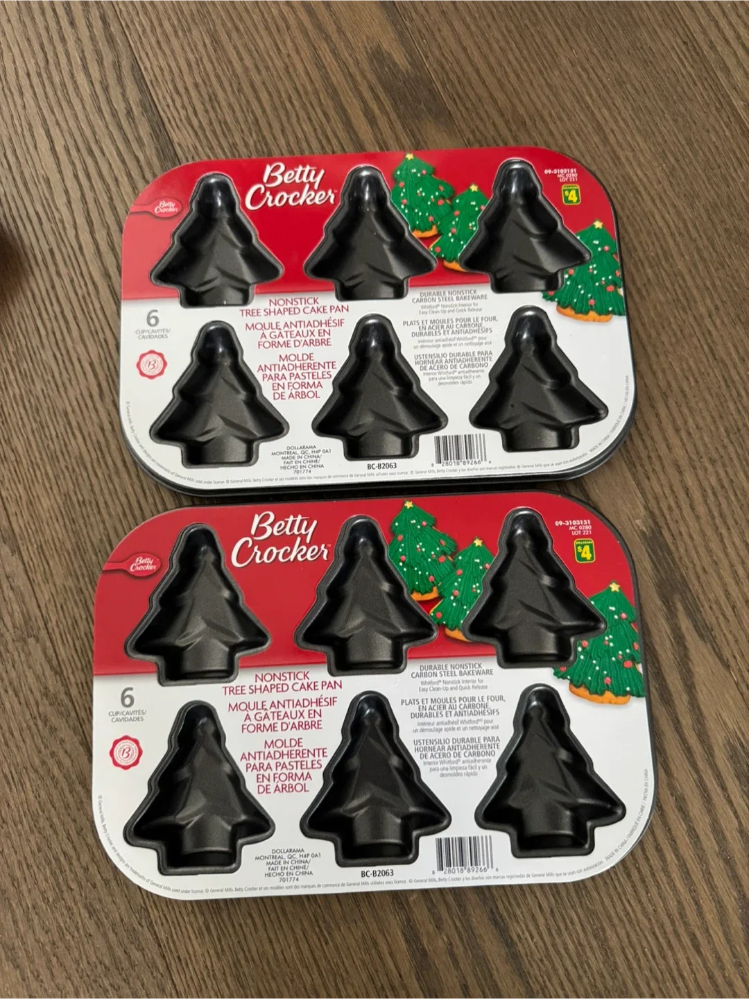 BRAND NEW Christmas Tree Cake Pans - BOTH thumbnail