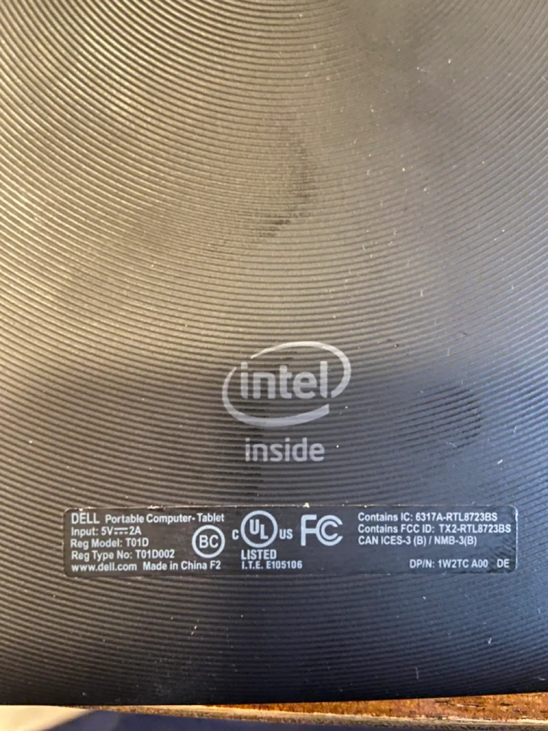 Dell Portable Computer Tablet - Black image indicator(2)