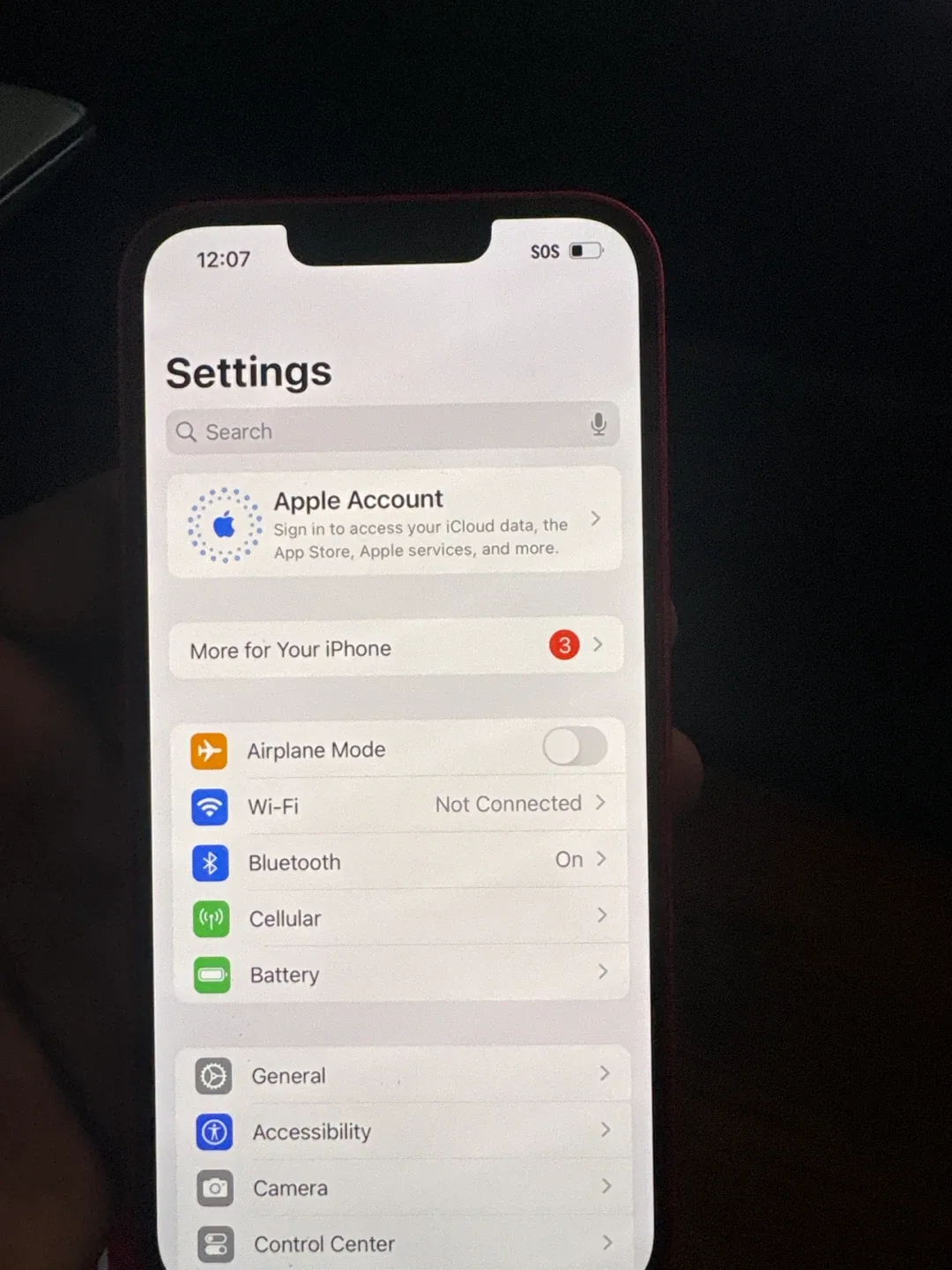 iPhone 14  (PRODUCT)RED image indicator(3)