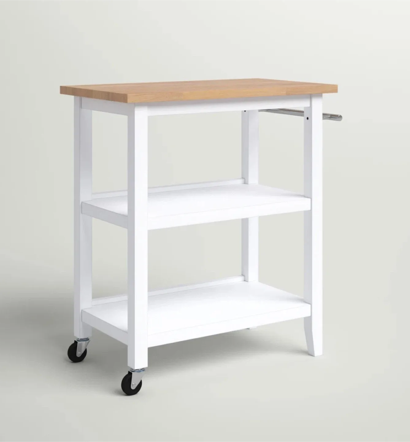 Raabe Solid Wood Kitchen Cart - Good condition image indicator(2)