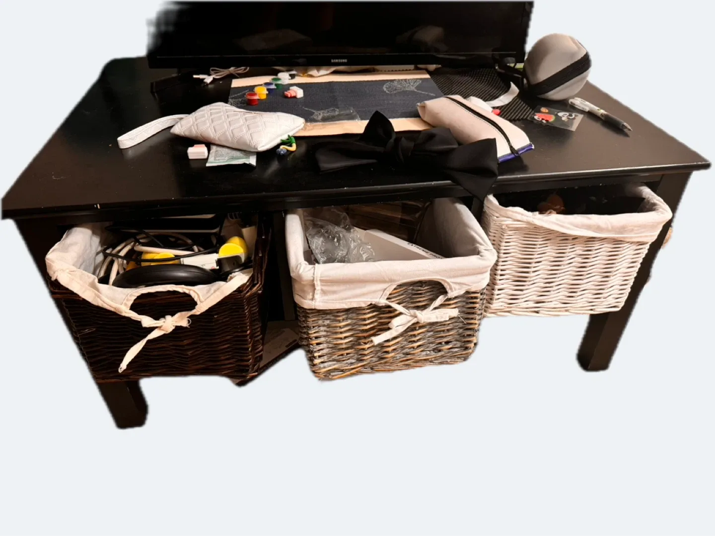 Dark Brown Coffee Table