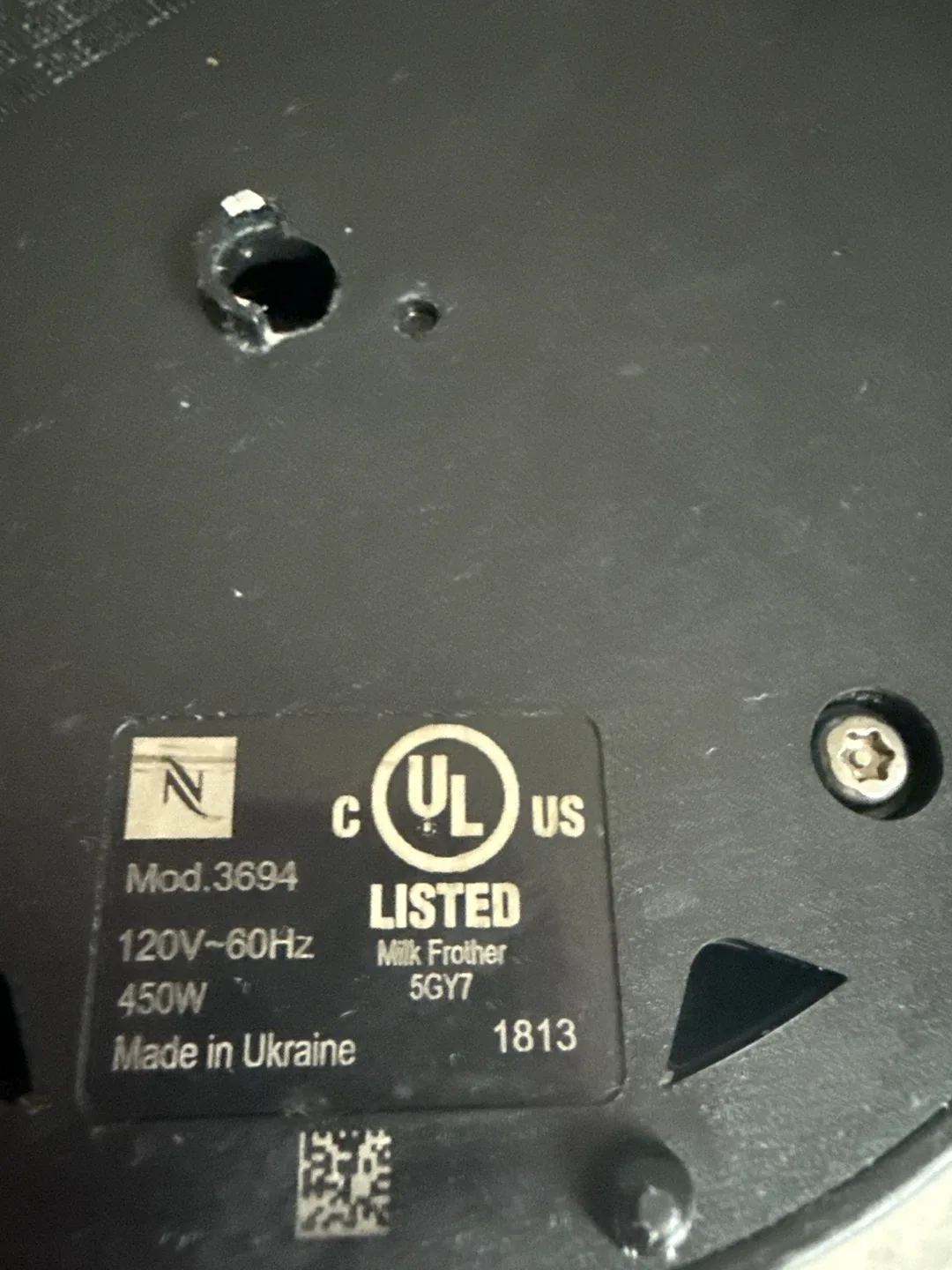 Nespresso Aeroccino 3 Milk Frother - Black image indicator(3)