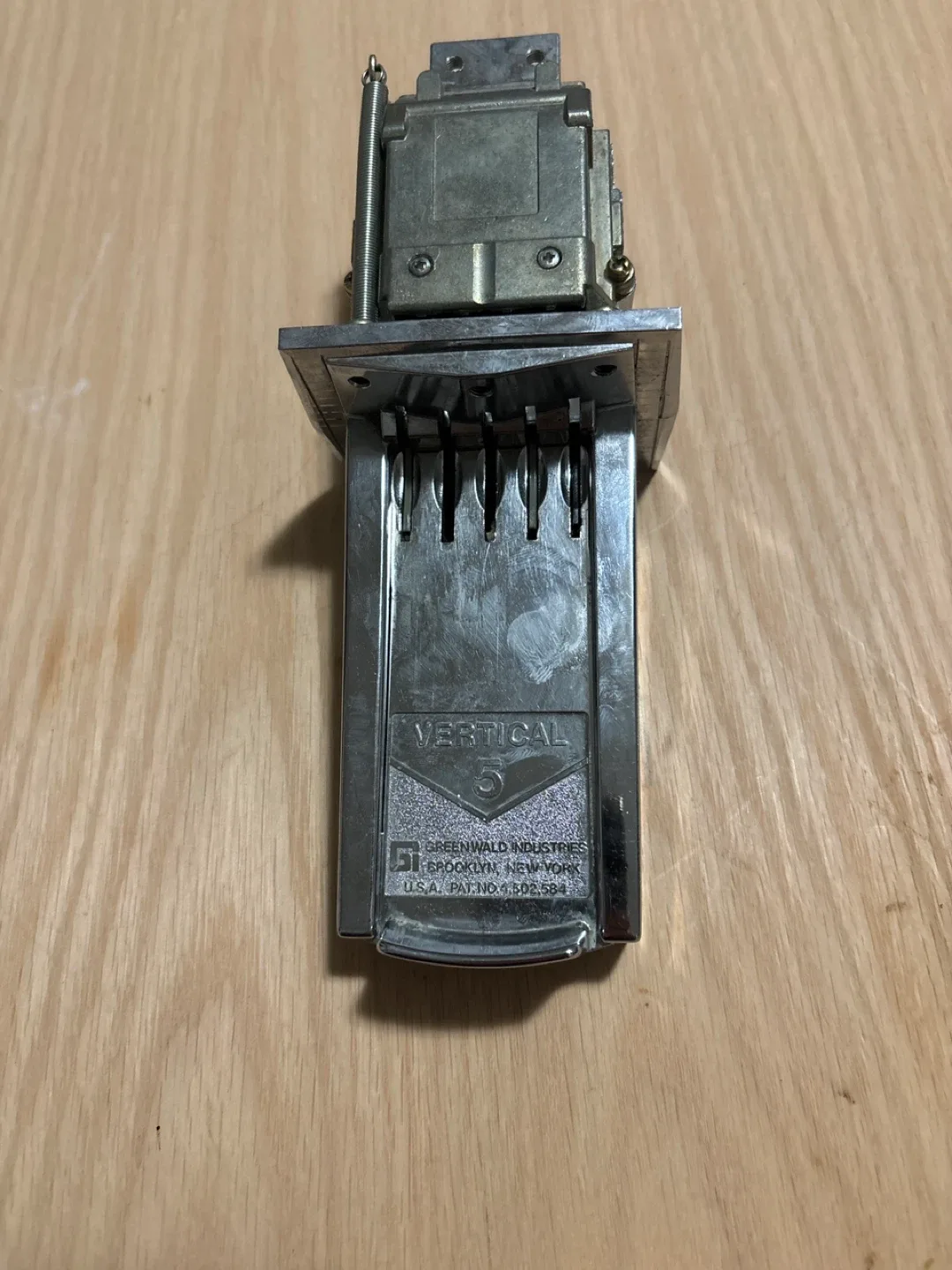 Greenwald Industries Vertical 5 Coin Mechanism