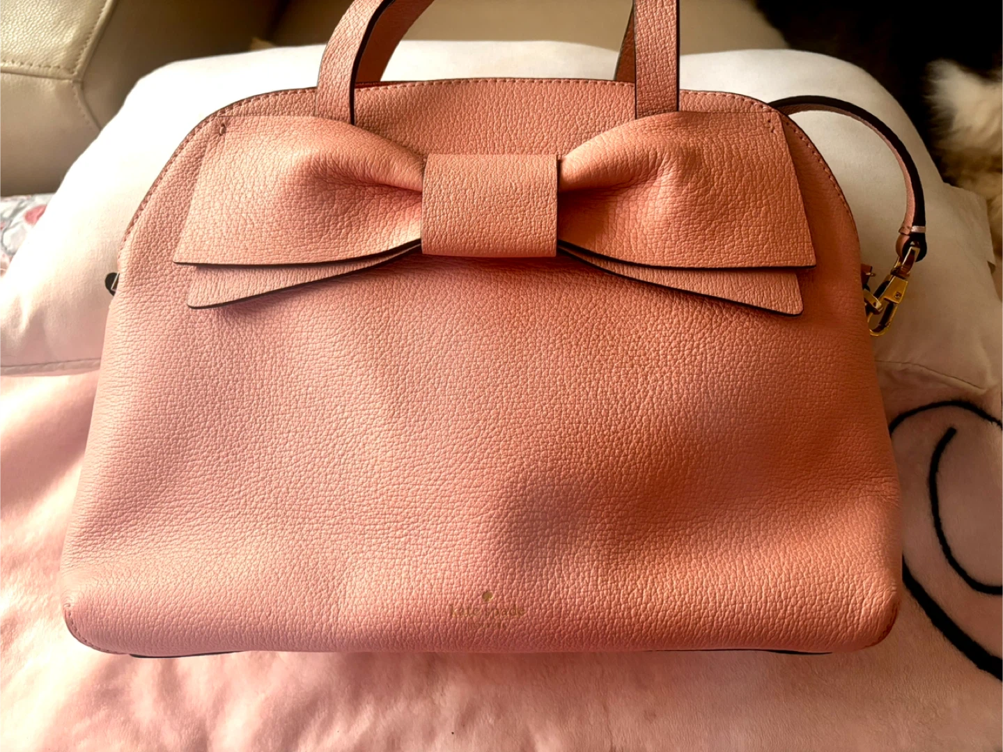 Kate Spade Pink Leather Satchel