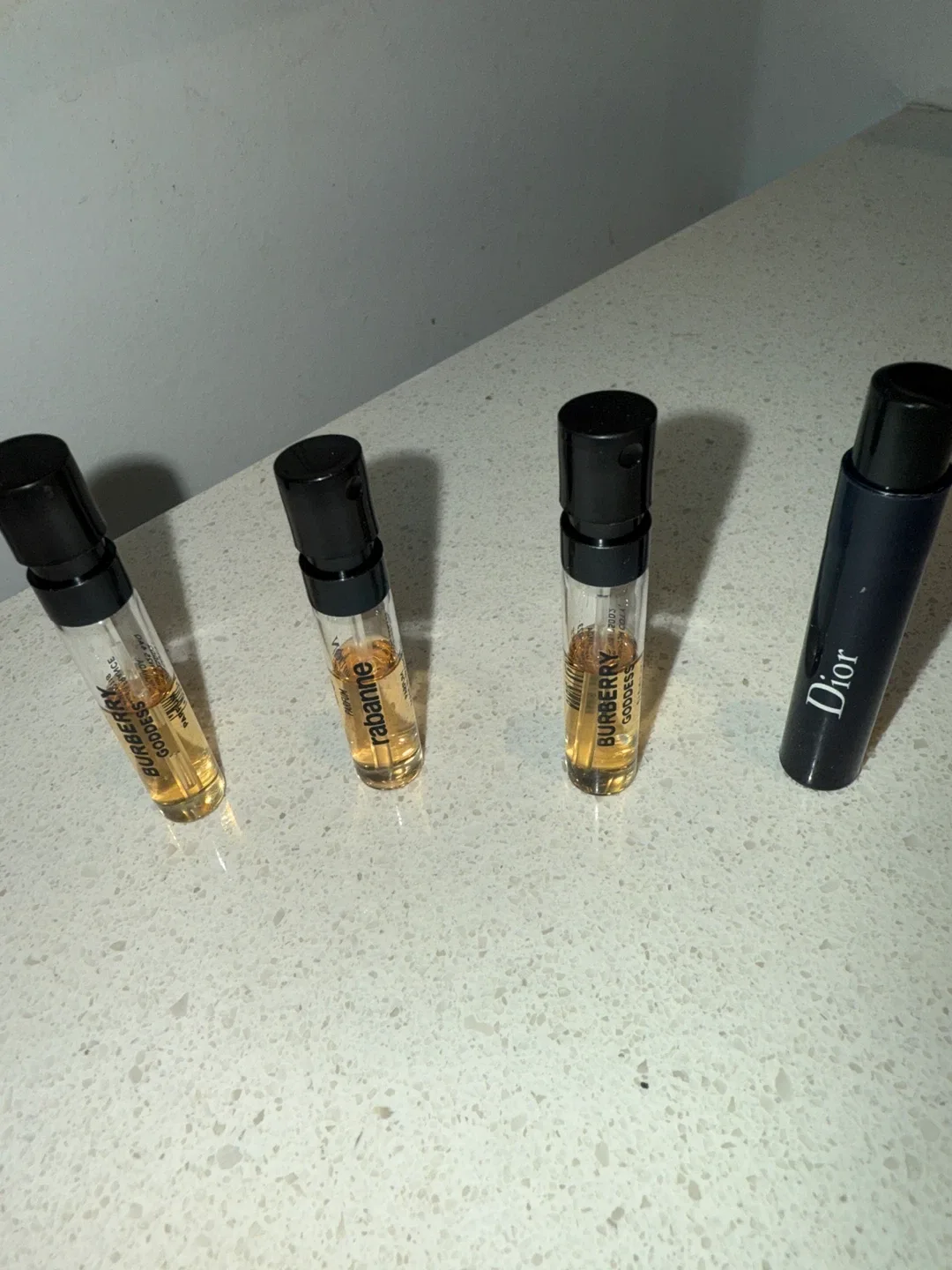 Burberry Goddess & Million Gold Perfume Samples