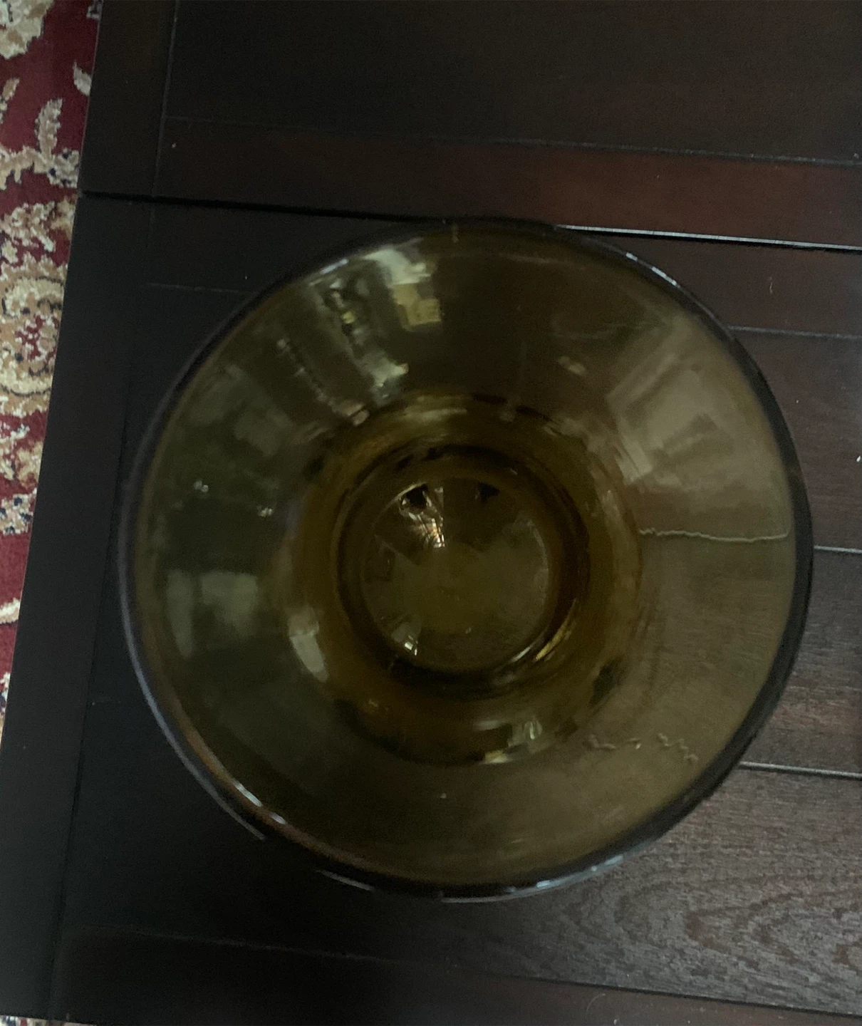 Amber Glass Vase - photo 3