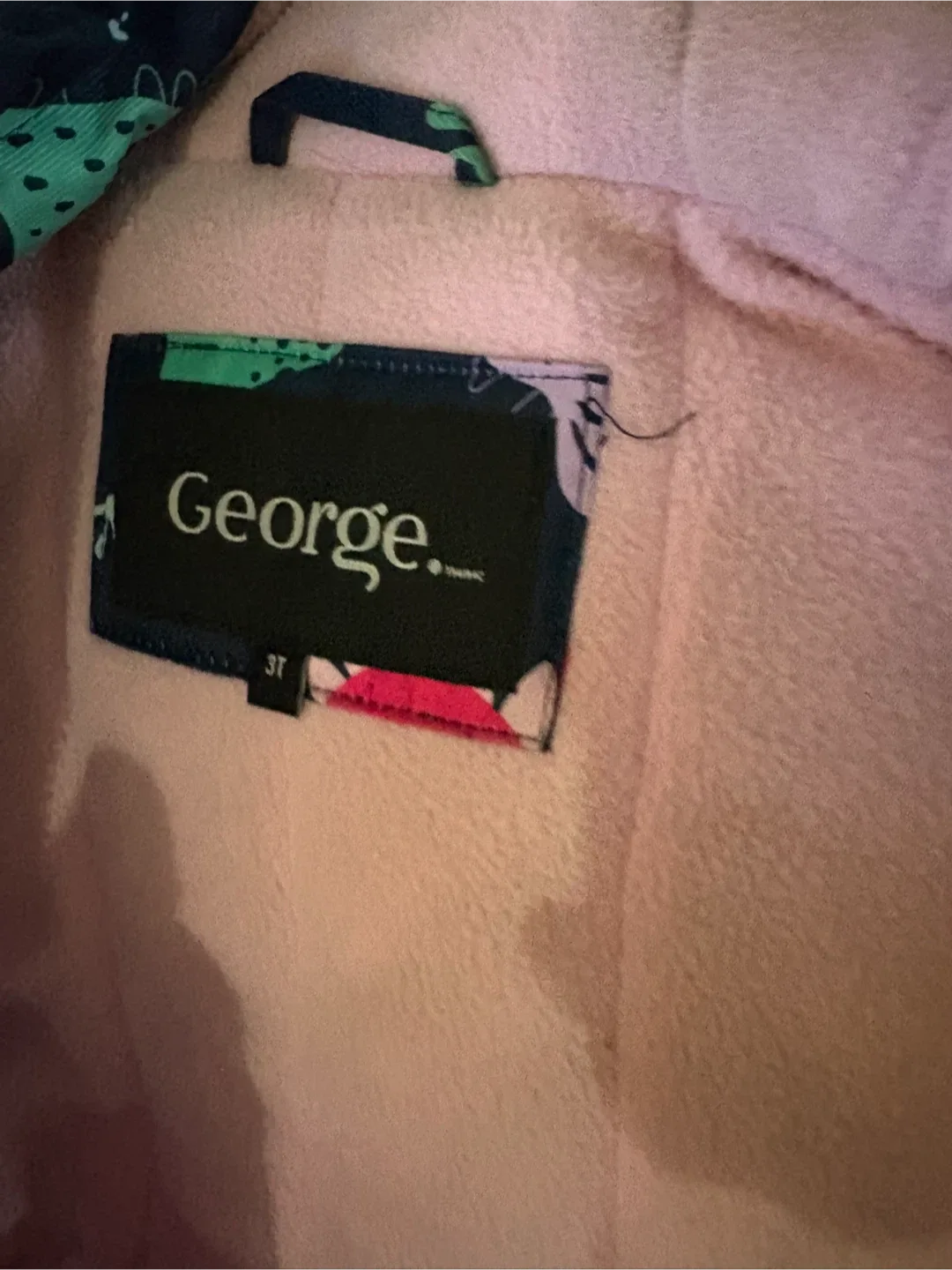 George 3T Snowsuit Set - Pink & Dinosaur Print image indicator(3)