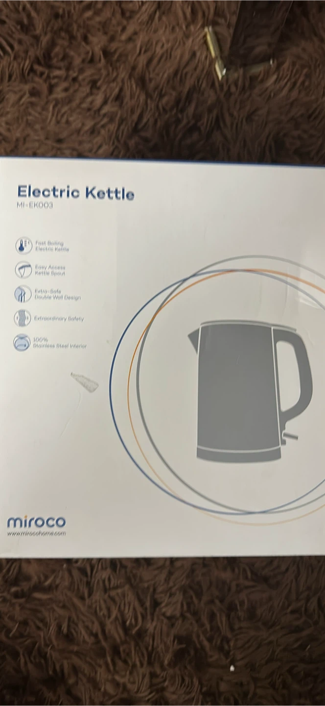 Miroco Electric Kettle MI-EK003 - Stainless Steel