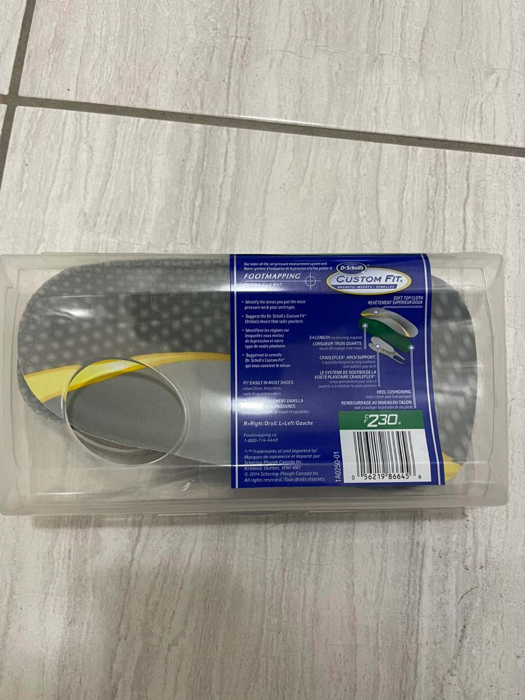 Dr. Scholl's Custom Fit Orthotic Inserts F230 - photo 3