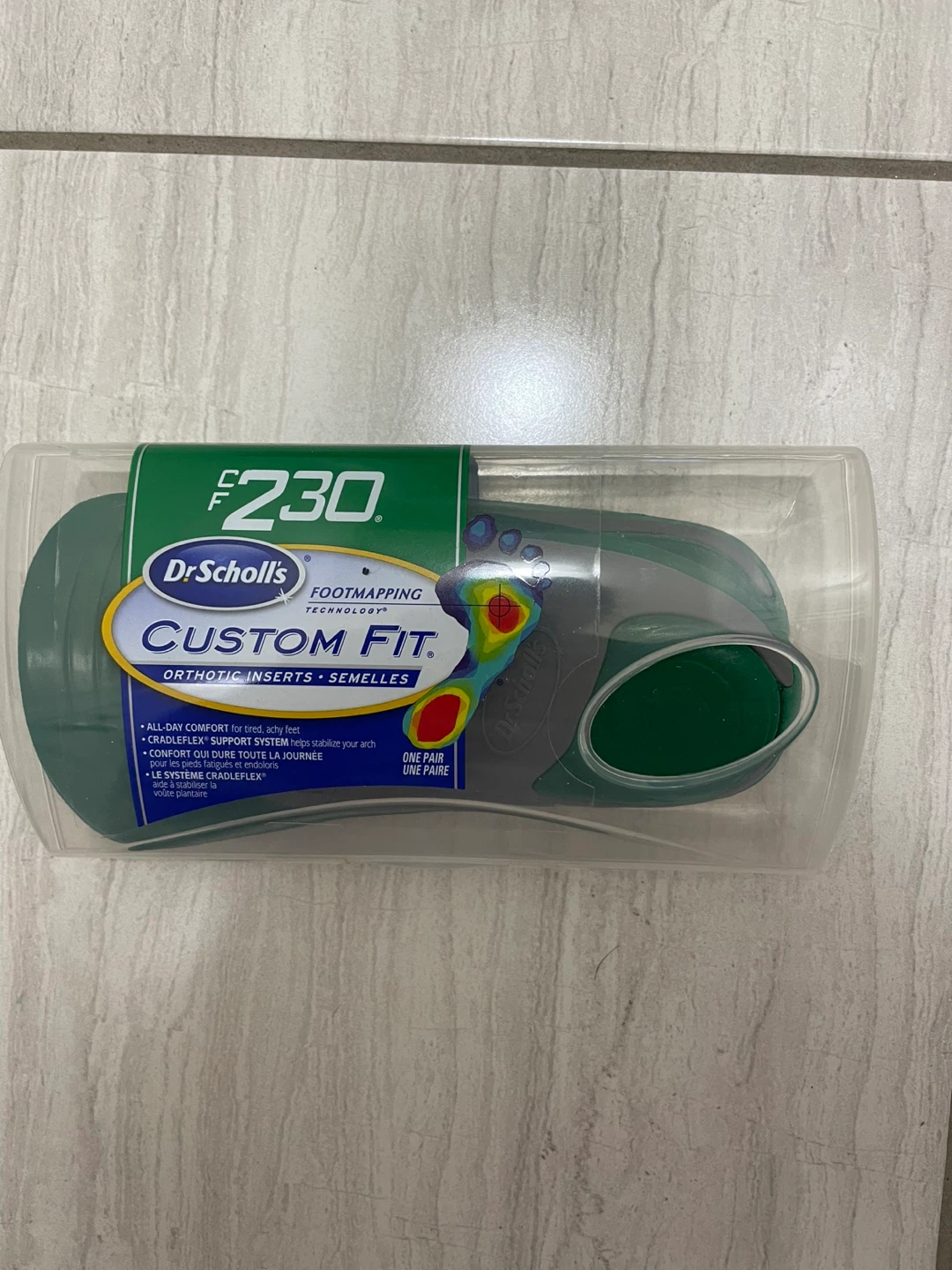 Dr. Scholl's Custom Fit Orthotic Inserts F230