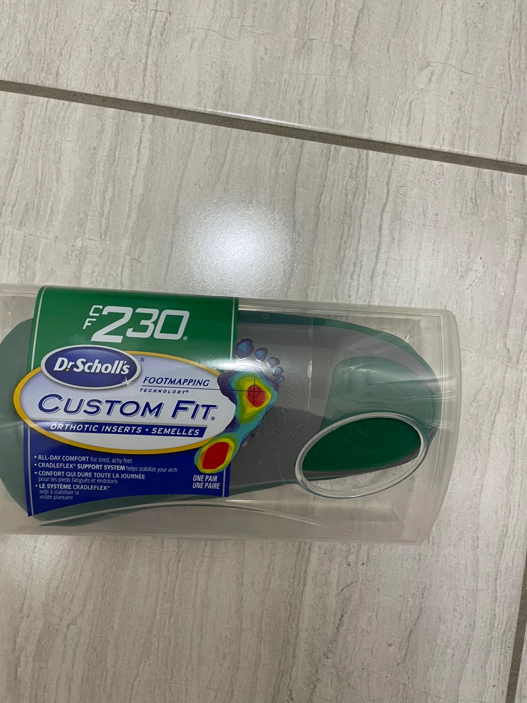 Dr. Scholl's Custom Fit Orthotic Inserts F230 - photo 2