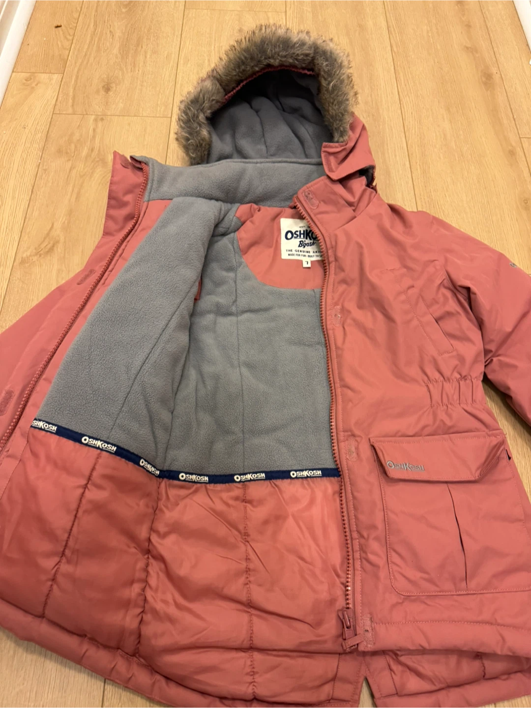 Winter jacket Girls 7-8 years OshKosh - photo 5