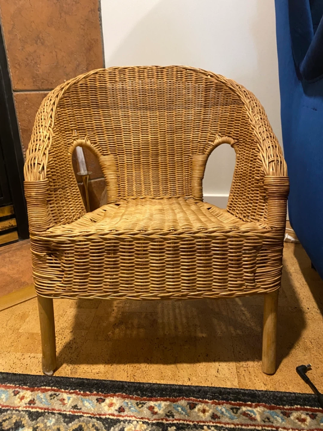 Wicker Children’s Chair / Doll Chair - photo 2