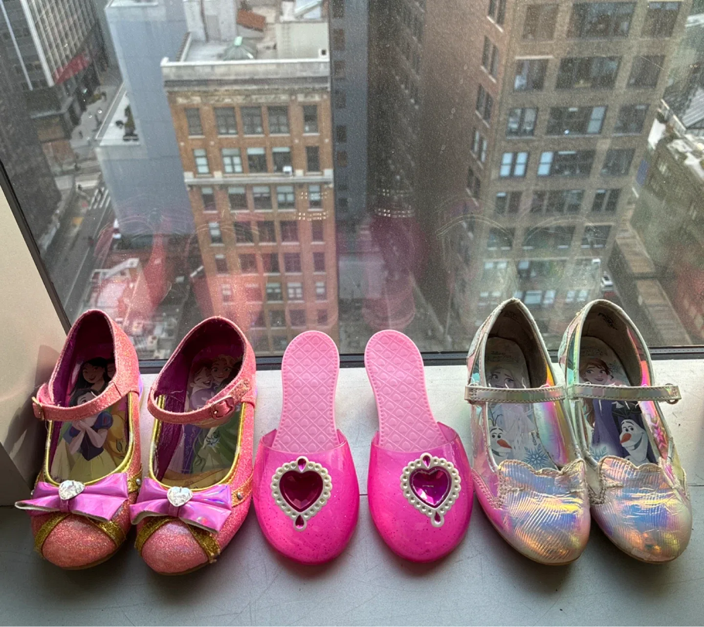 Kids Disney Princess Frozen Little Mermaid play Pretend shoes