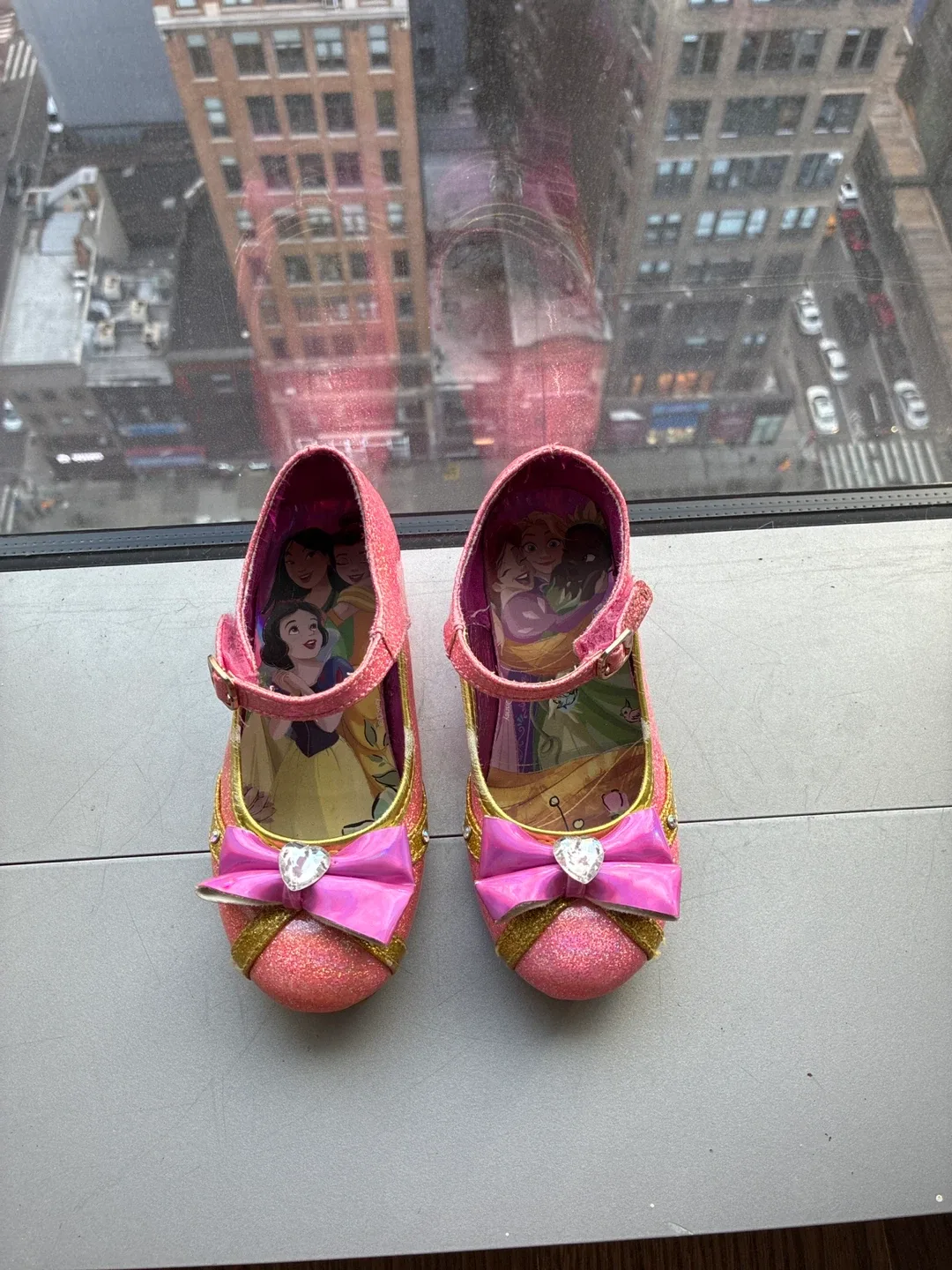 Kids Disney Princess Frozen Little Mermaid play Pretend shoes image indicator(3)