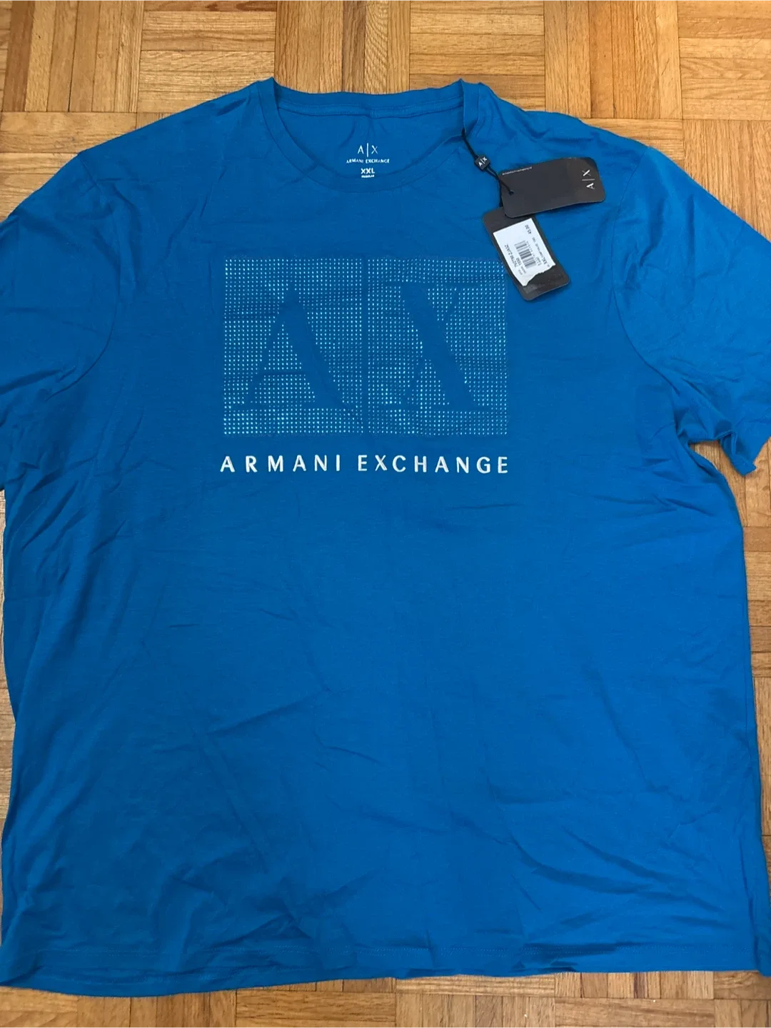 Armani Exchange T-Shirt - XXL - Blue