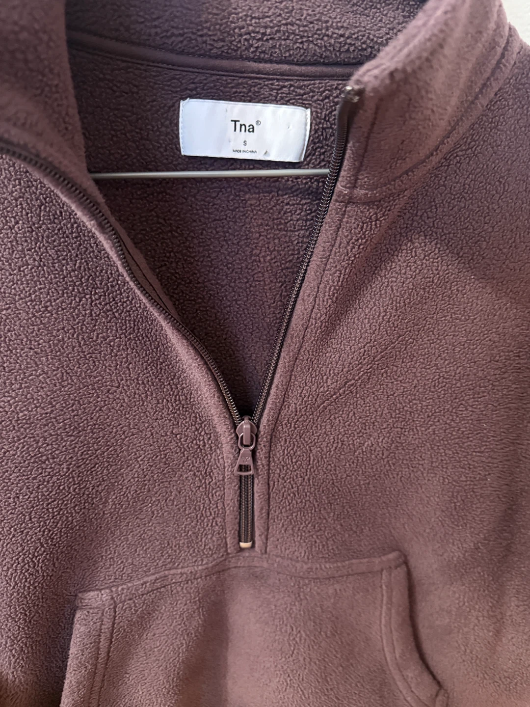 Tna Fleece 1/4 Zip - Size S - photo 3