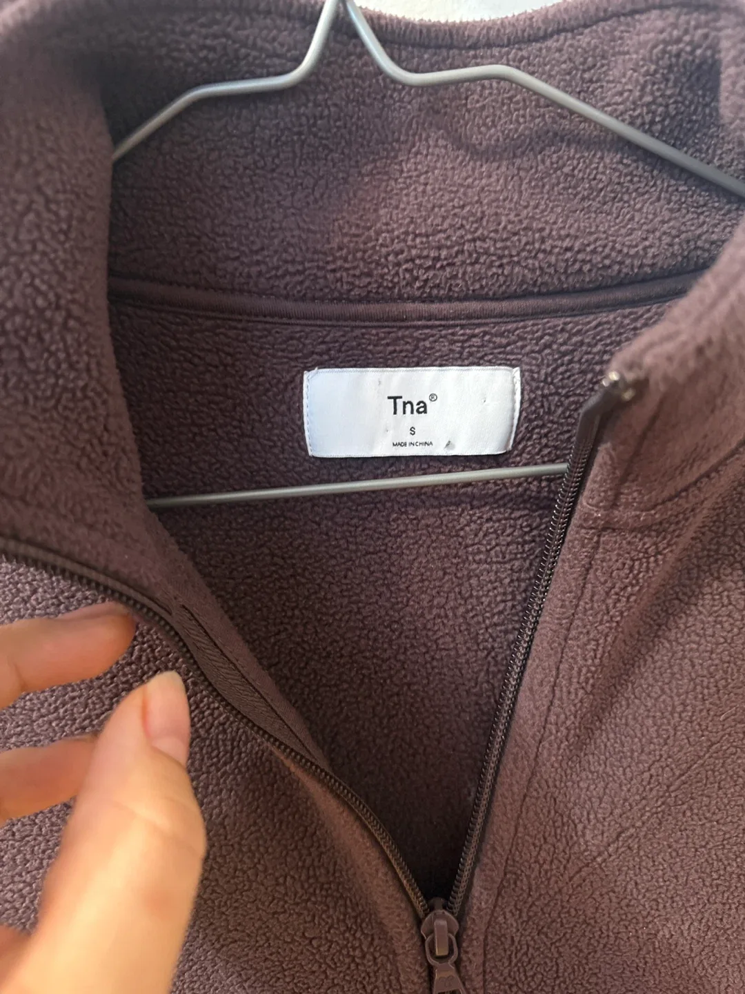 Tna Fleece 1/4 Zip - Size S image indicator(2)