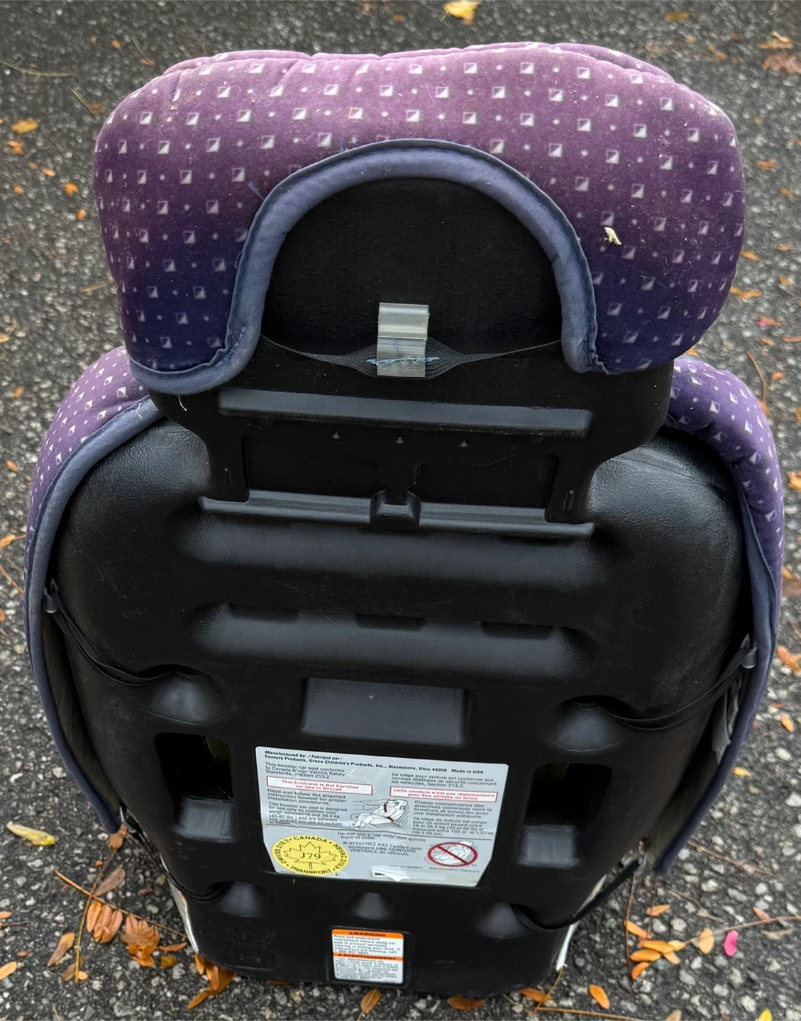 Century Bost Car Seat - Purple Pattern - photo 2