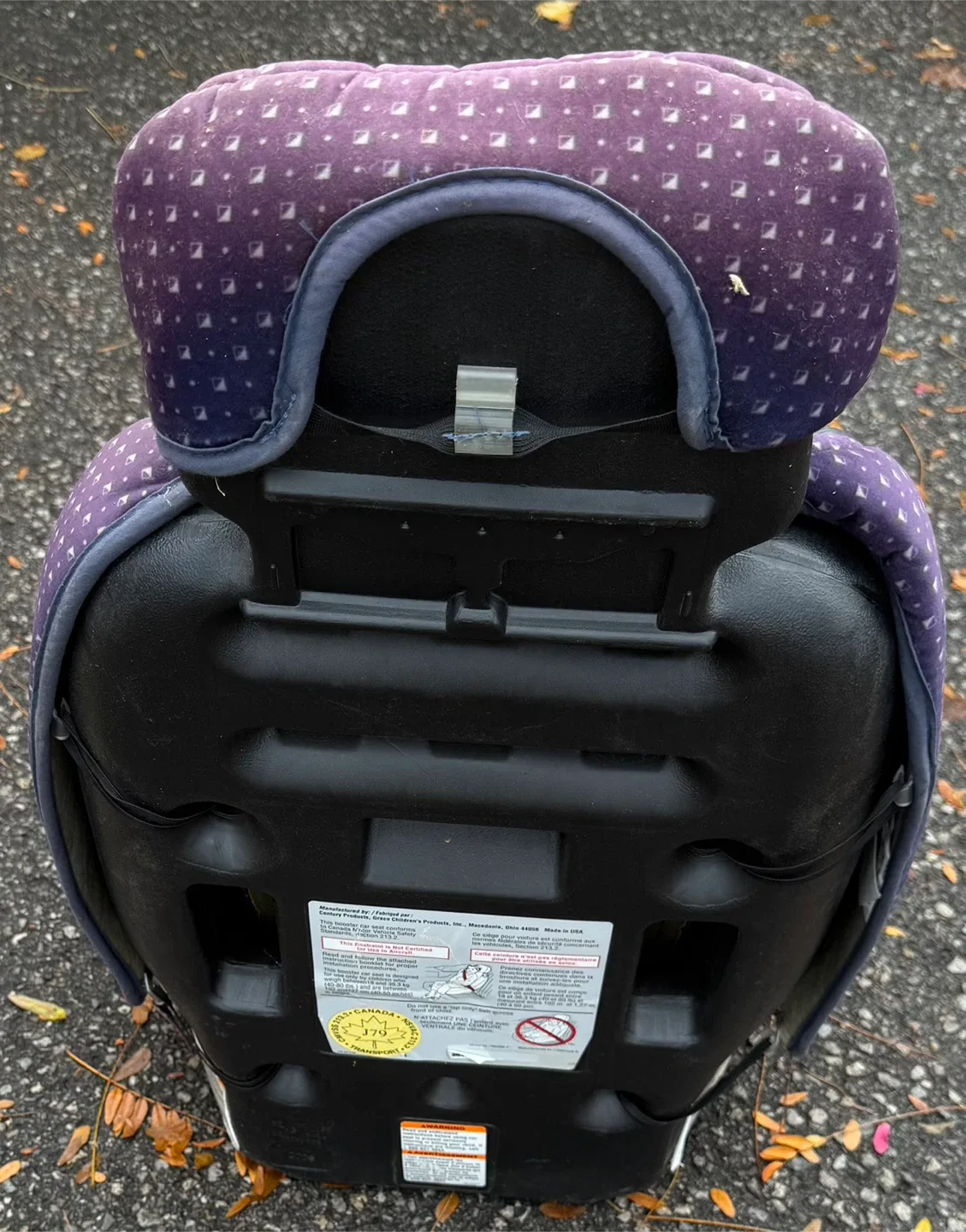 Century Bost Car Seat - Purple Pattern image indicator(2)