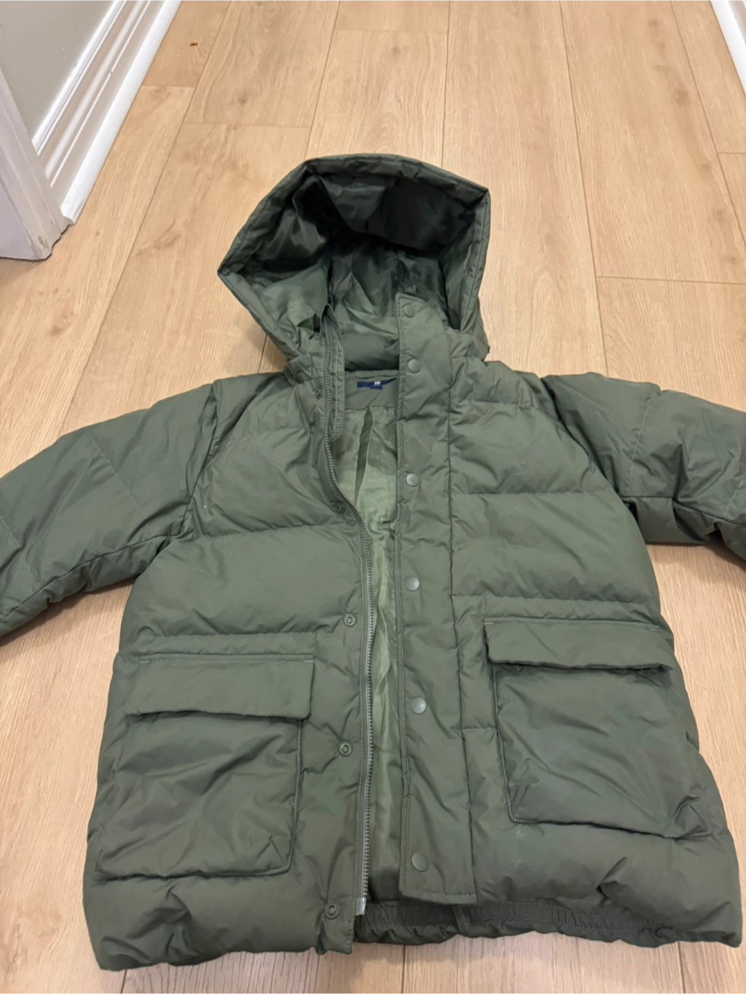 Uniqlo Winter coat puffer 7-8Y
