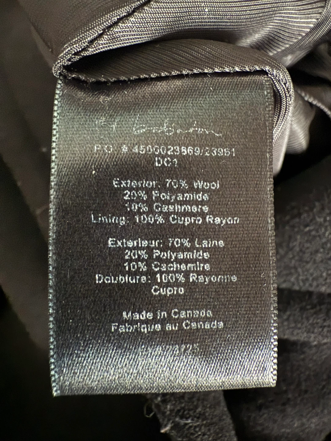 Aritzia T.Babaton Wool & Cashmere Coat - Size Medium - photo 5
