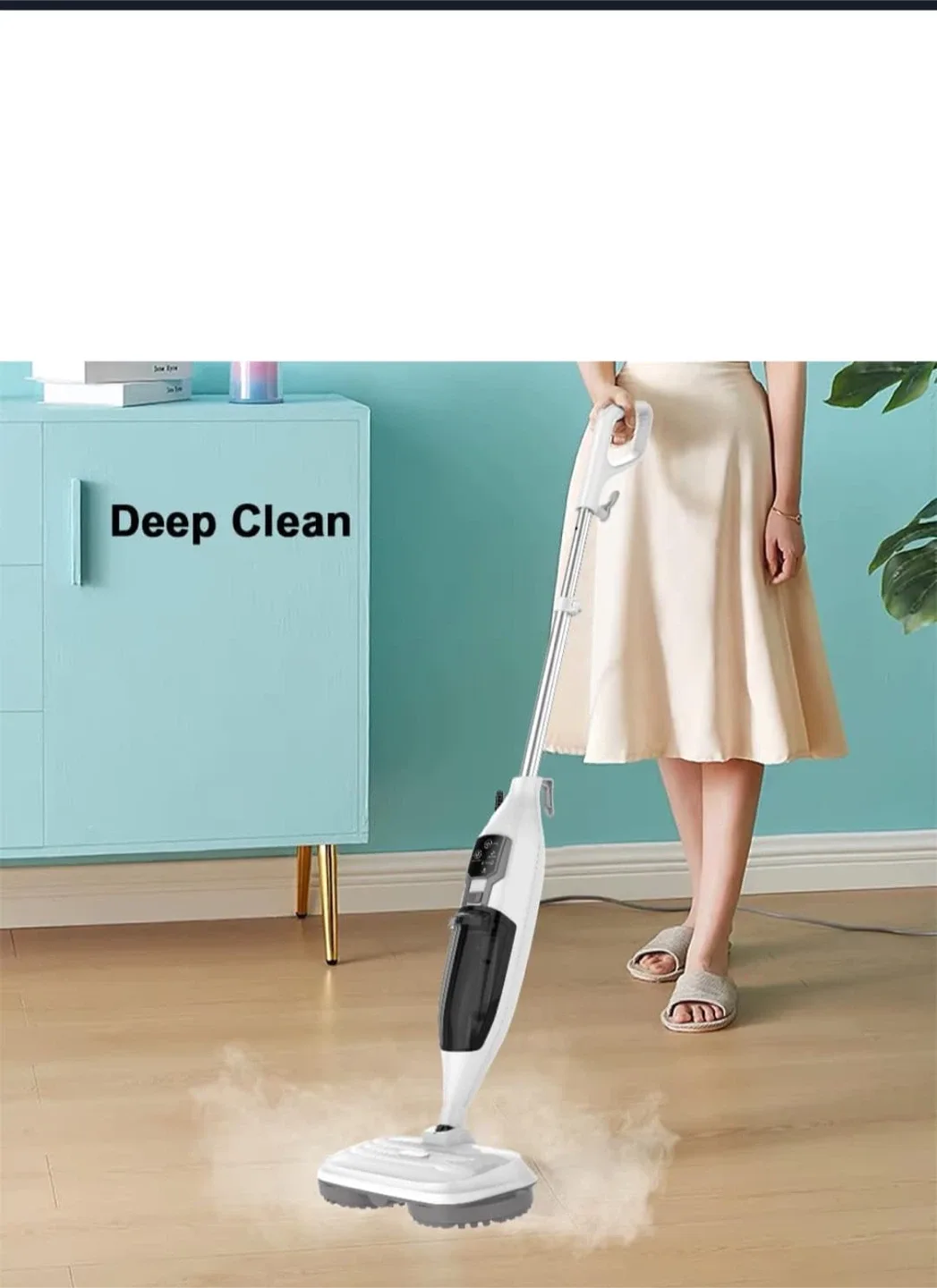 Torder Multifunctional Steam Floor Washer - New in Box! image indicator(2)