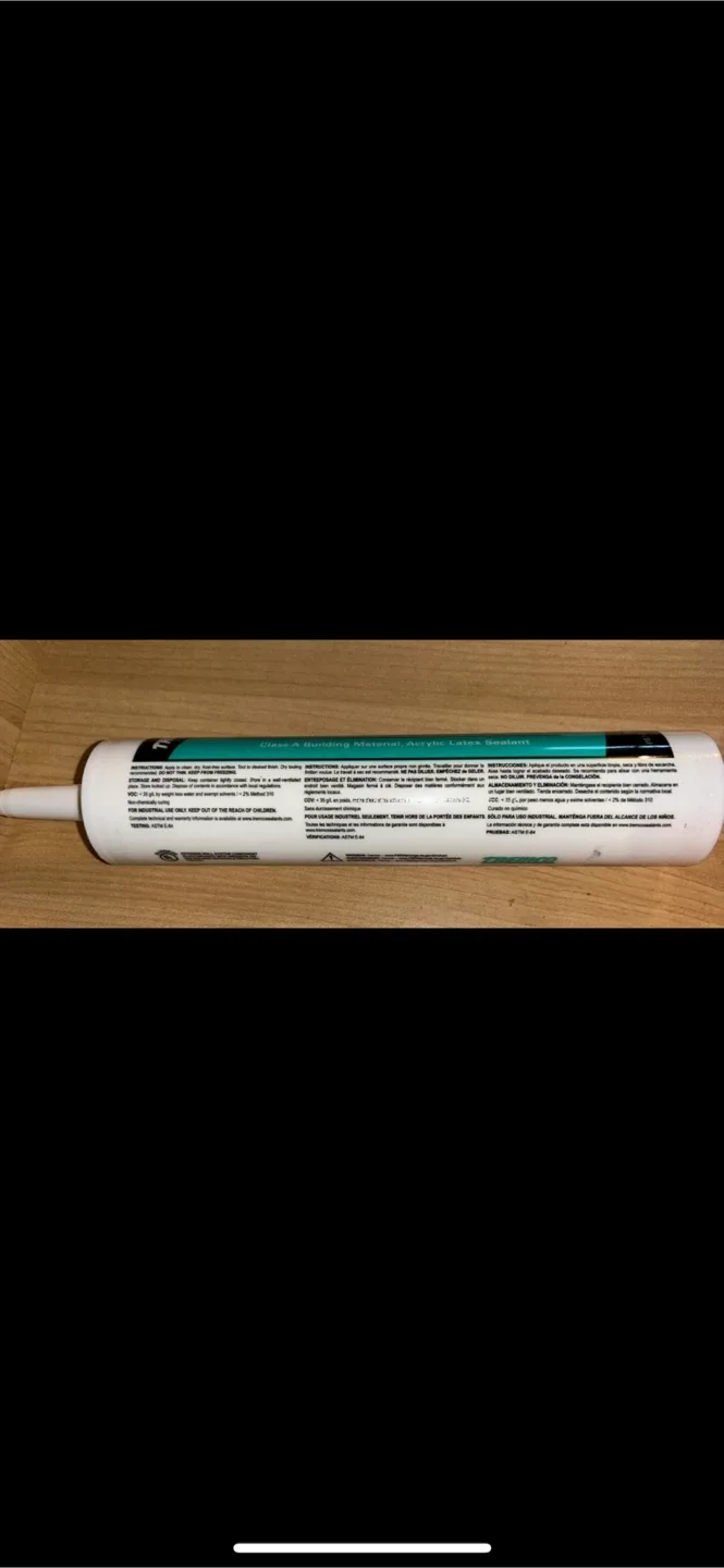 12 tubes of Tremco Tremflex 834 Acrylic Latex Sealant image indicator(2)