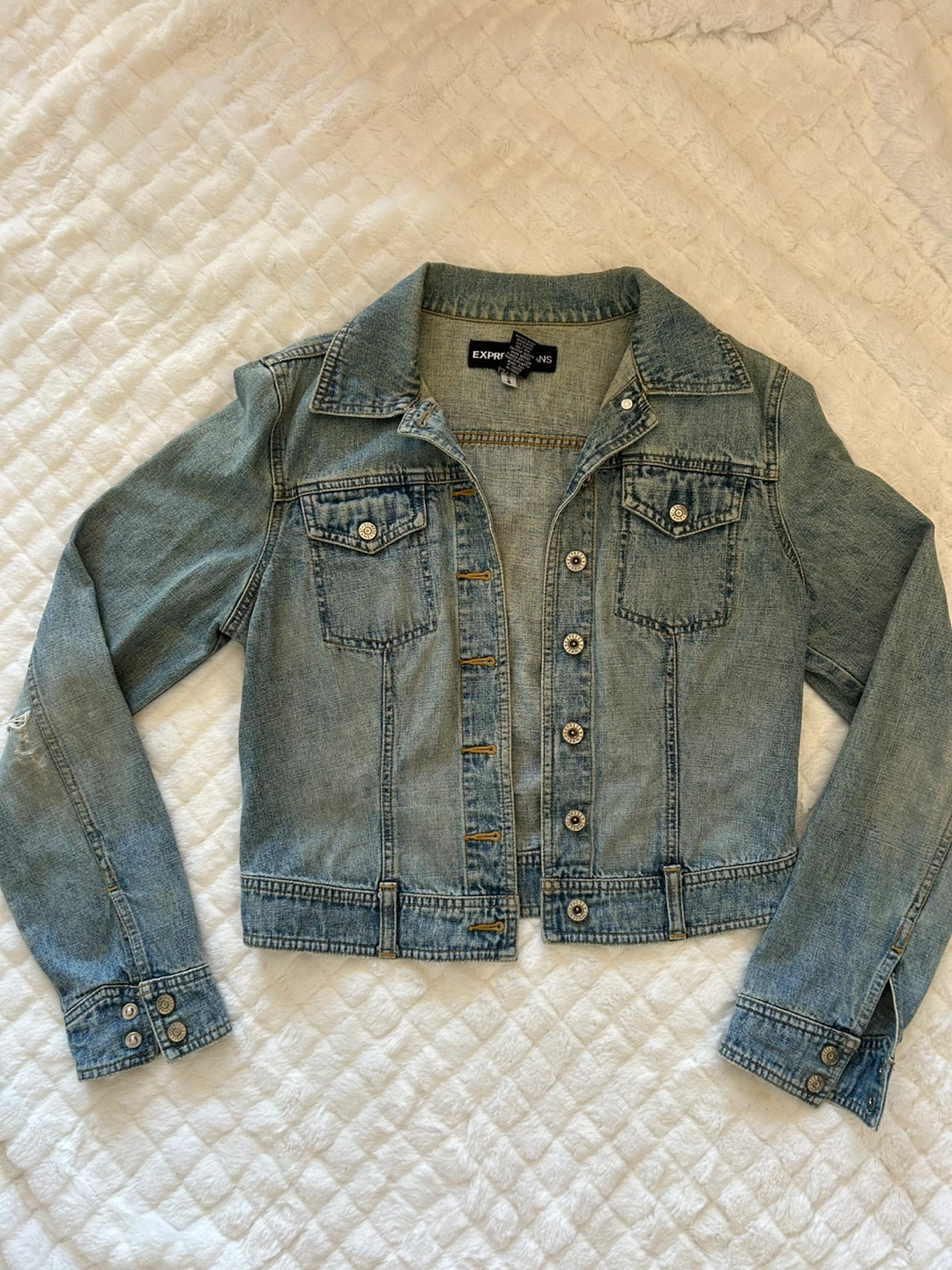 Express Jeans Denim Jacket - Size S