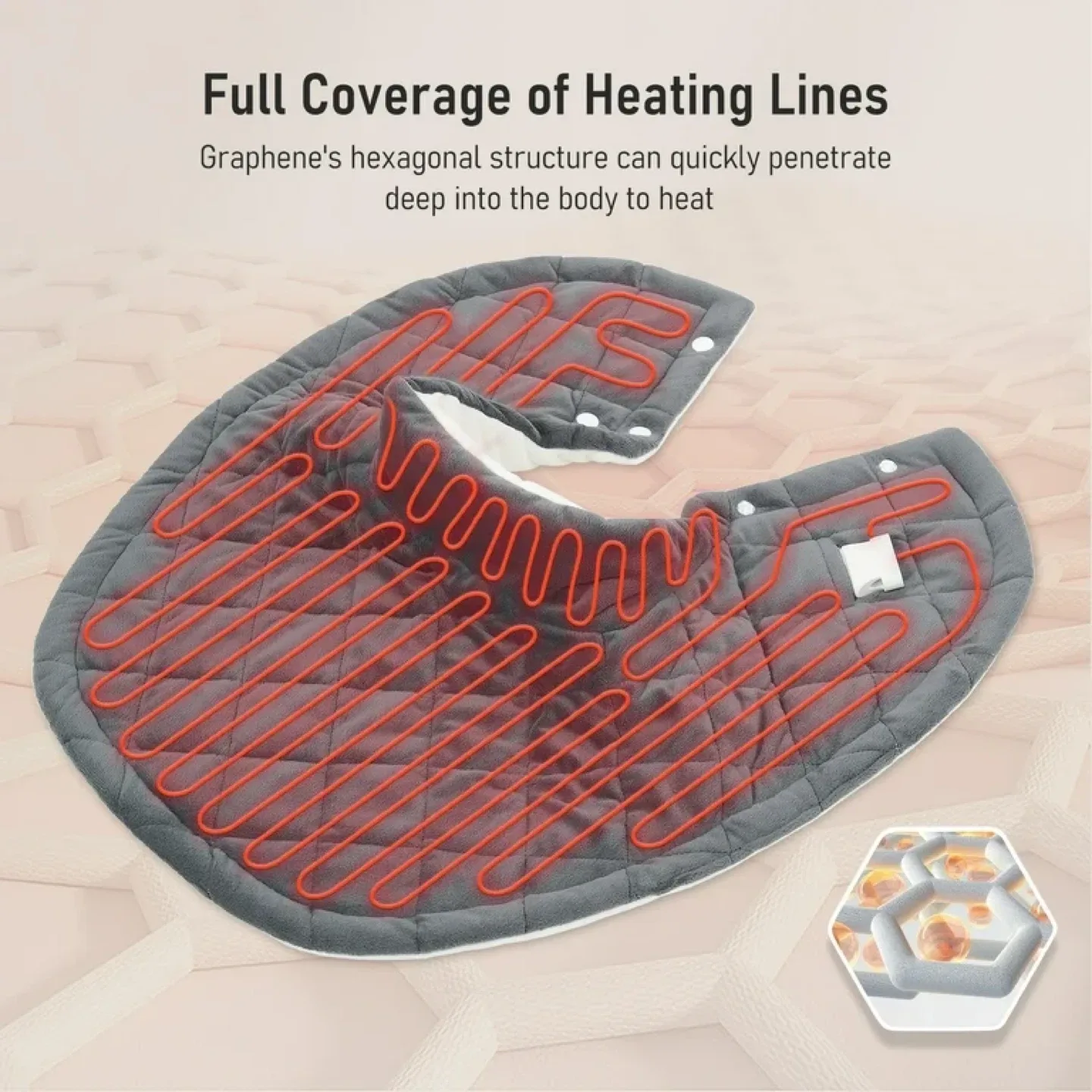 Entil Weighted Heating Pad 24x24 inch - Full Body image indicator(3)