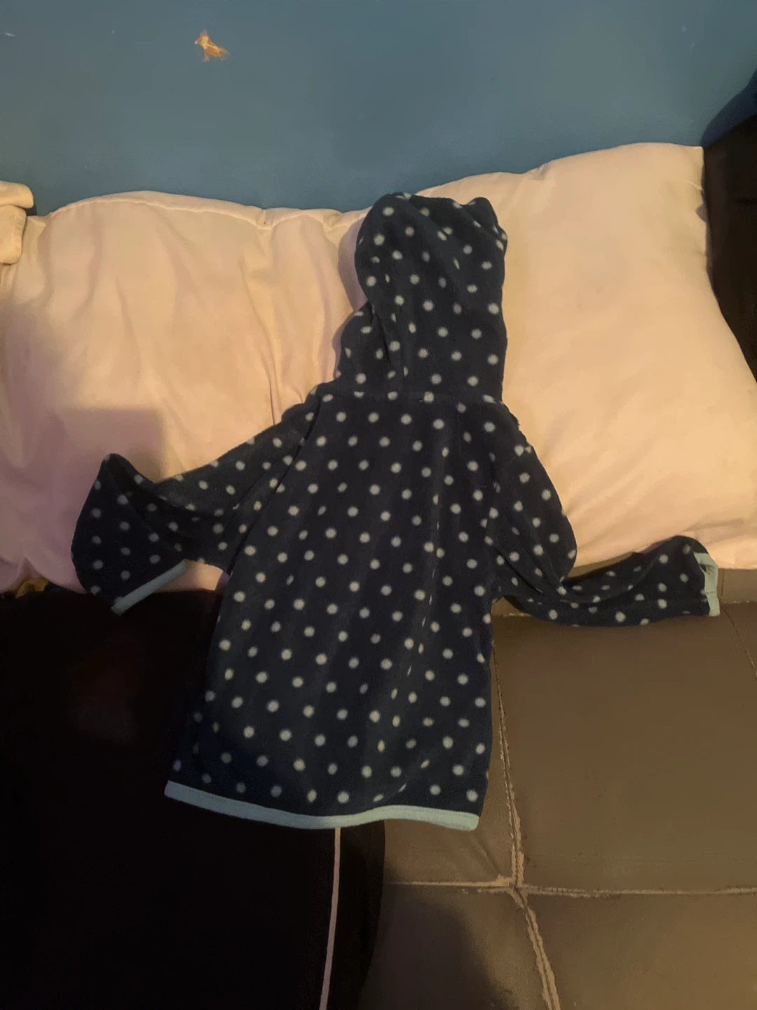 Polka Dot Fleece Hoodie - photo 2