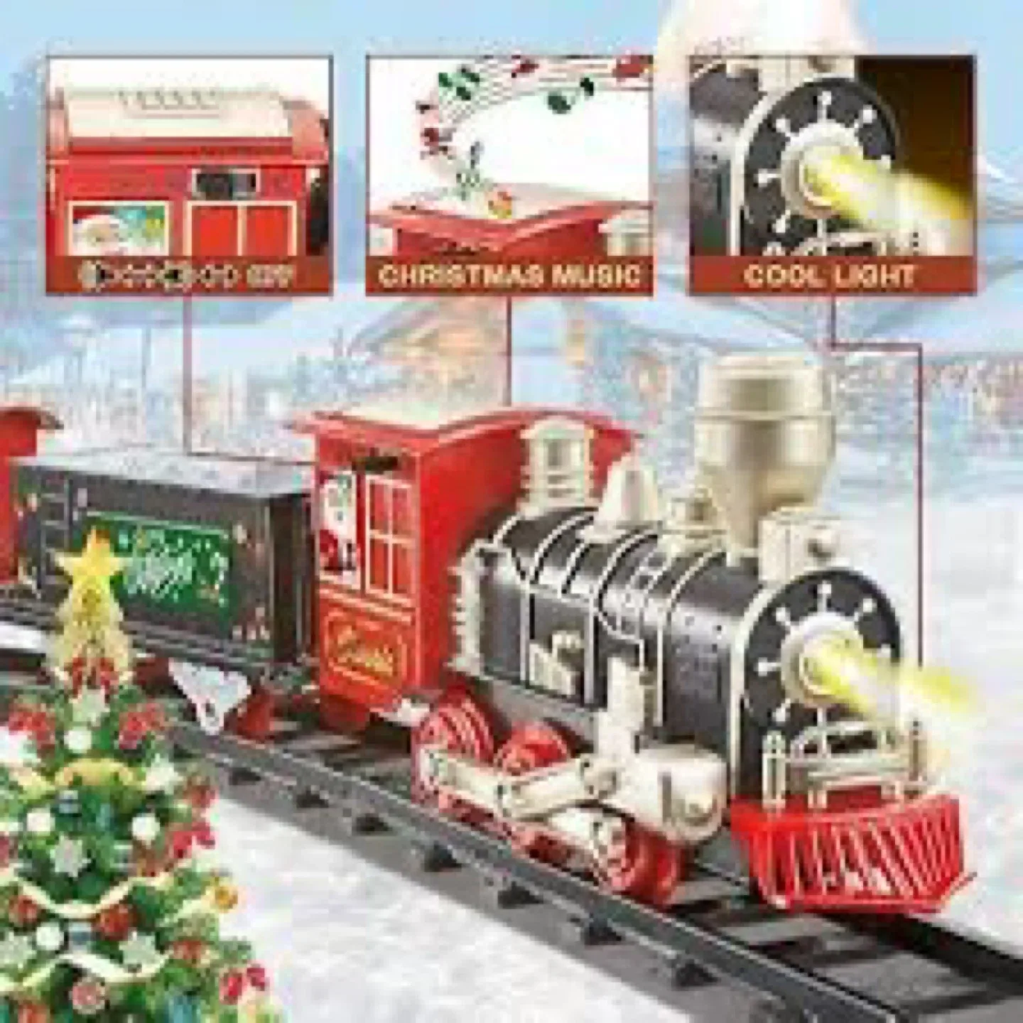Christmas Train Set - New in Box!
