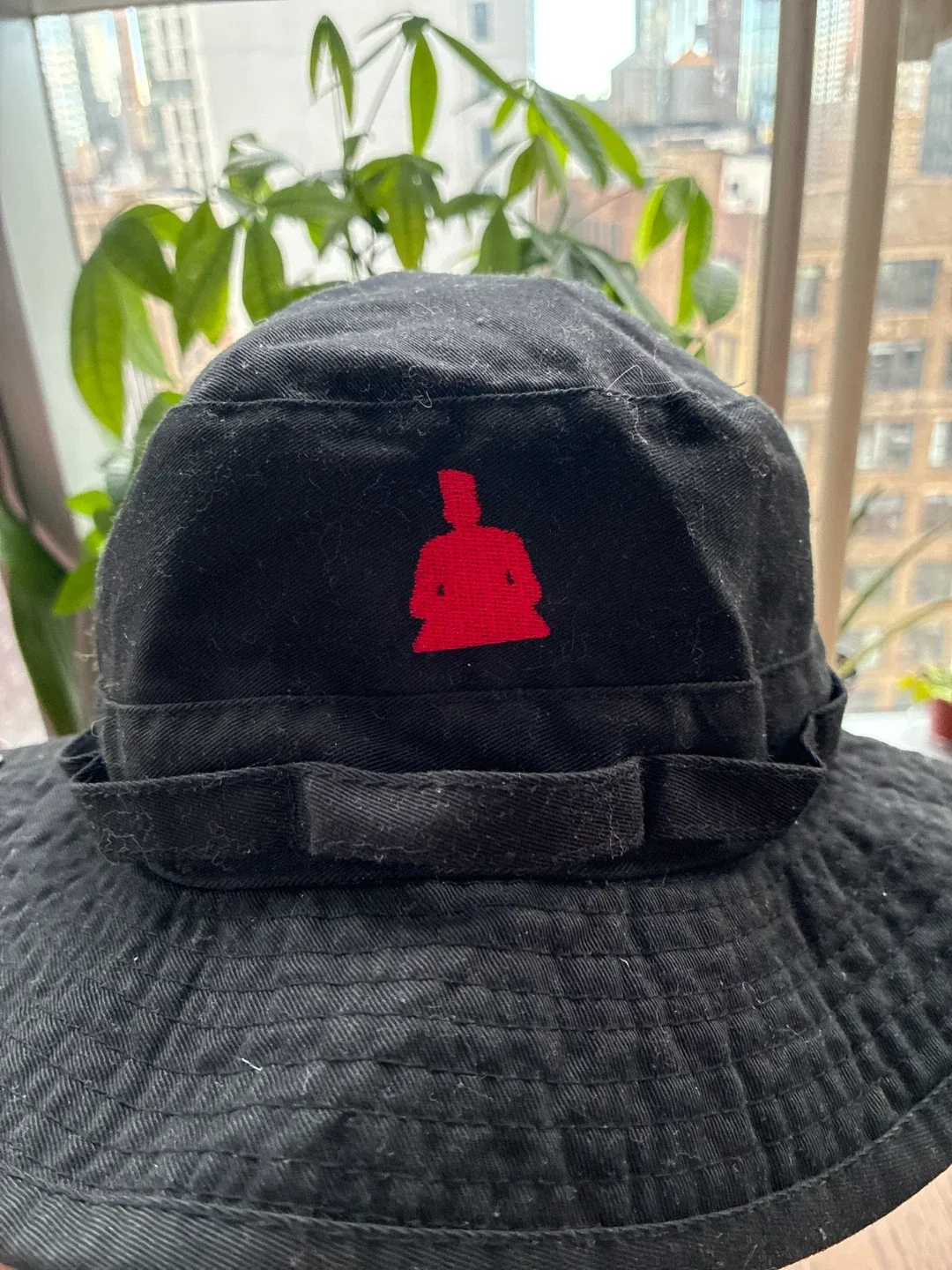 Black/Red bucket hat Rare Unisex Adult image indicator(2)
