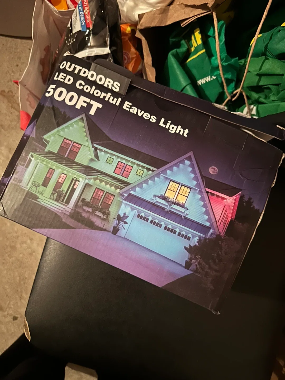 Outdoors LED Colorful Eaves Light - 500FT